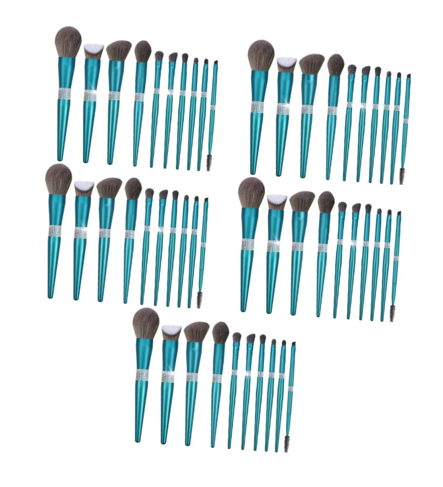 DOITOOL Blending Brush 5 Sets Diamond Makeup Brush Eyeshadow Women Eye Shadow Brush Face Beauty Tools Rhinestones Miss Soft - Buy Online on GoSupps.com