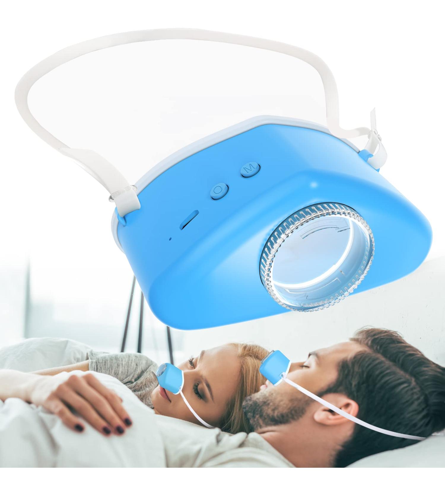 Anti Snoring Devices Air Purifier Filter and Snore Reducing Stop Snoring Relieve Snore (Blue)