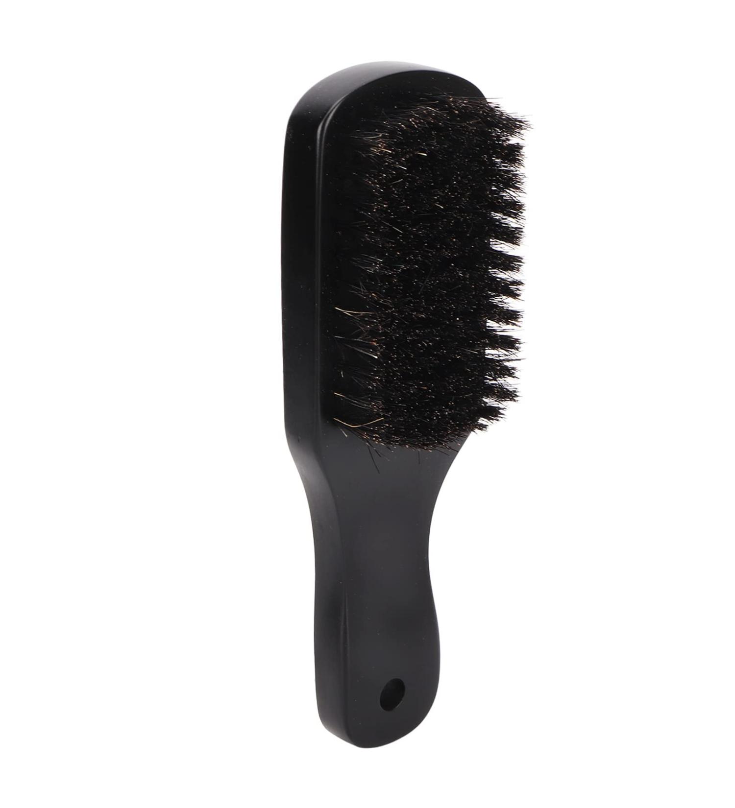 Premium Beard Styling Brush - Soft Elastic Hair & Cord Care | Wooden Handle Portable & Dirt-Removing - Buy Online on GoSupps.com