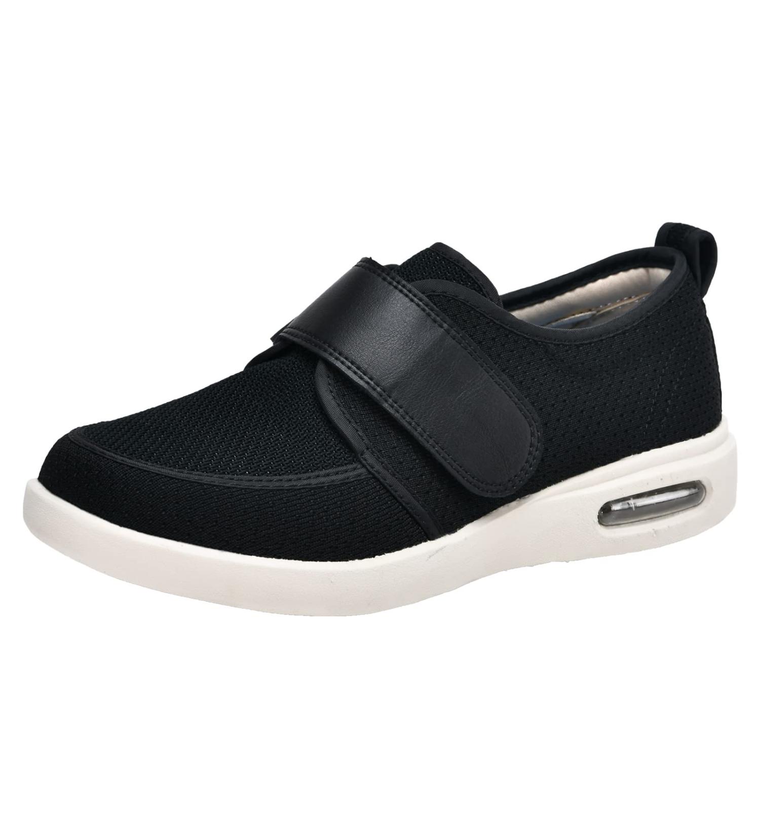 SDEQA Adjustable Diabetic Shoes for Men and Women - Extra Wide Walking Shoes for Elderly with Foot Pain Relief and Neuropathy - Size 12A - Buy Online on GoSupps.com