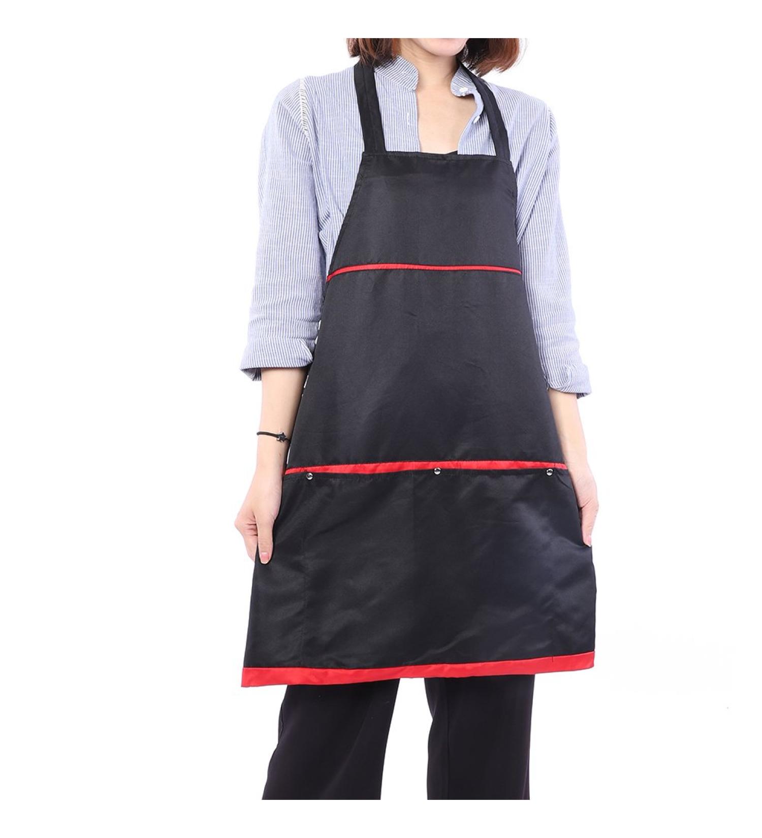 FILFEEL Salon Stylist Apron - Fashionable Black Hairdressing Cape for Adults | Ideal for Hair Cutting & Barber Use | International Shipping Available - Buy Online on GoSupps.com