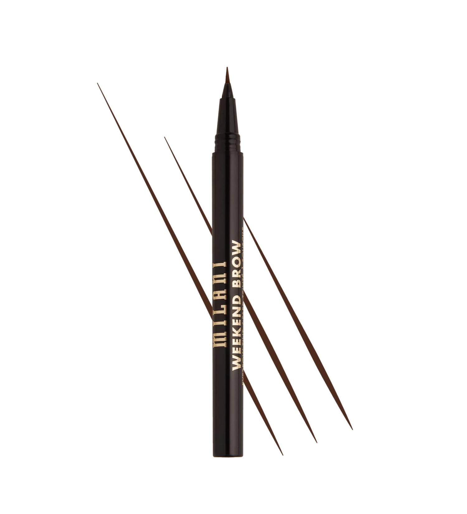Milani Weekend Brow Eyebrow Tint 130 Medium Brown - Long-lasting Smudge-proof Eyebrow Makeup for Perfect Brows | International Shipping Available - Buy Online on GoSupps.com