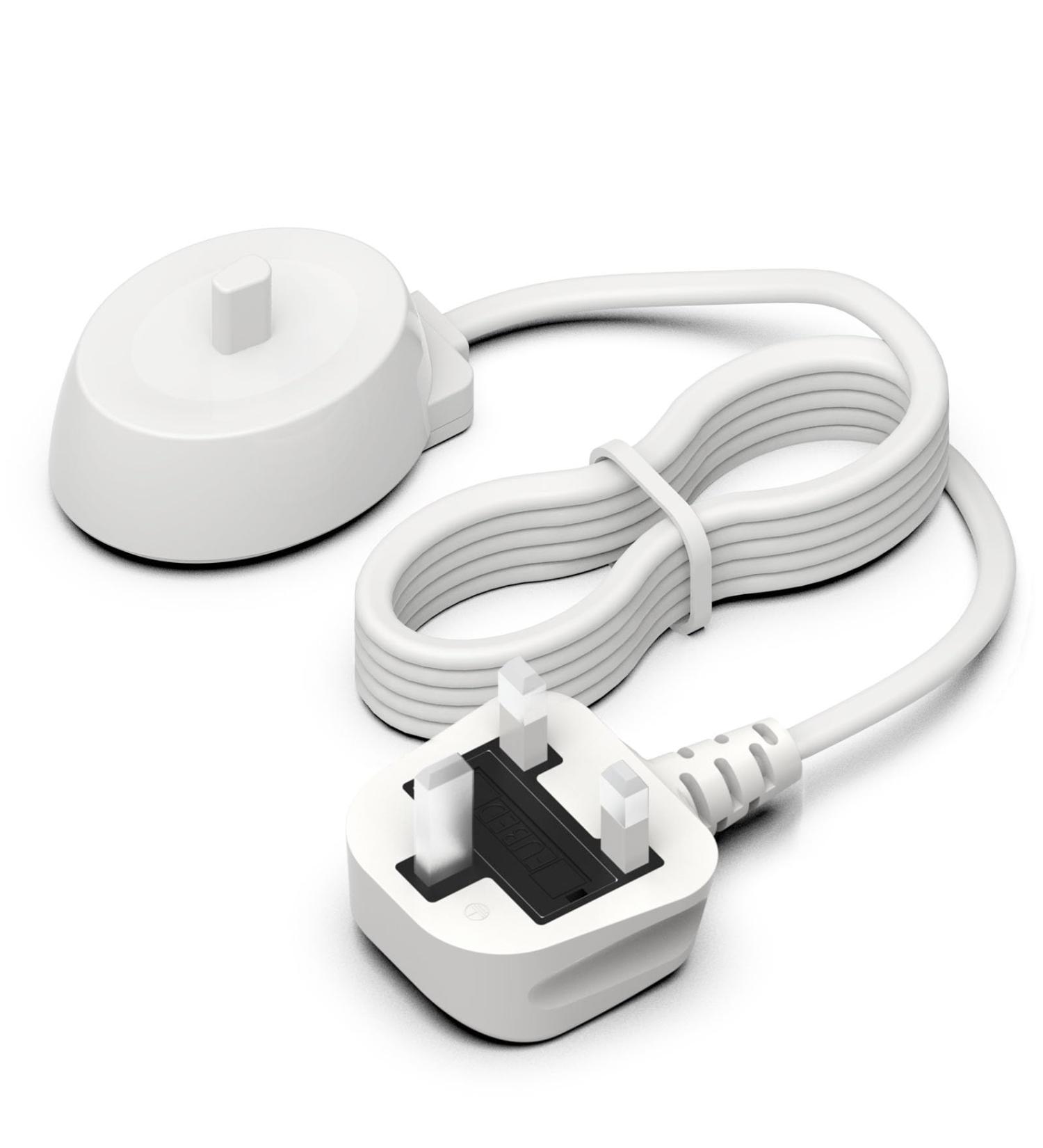 Oral B Braun Type 3757 Electric Toothbrush Charger UK Plug - Compatible with Pro 2500N, iO Series, Pro 600 & More - Waterproof Charging Base - Portable and Convenient - C0078 - Buy Online on GoSupps.com