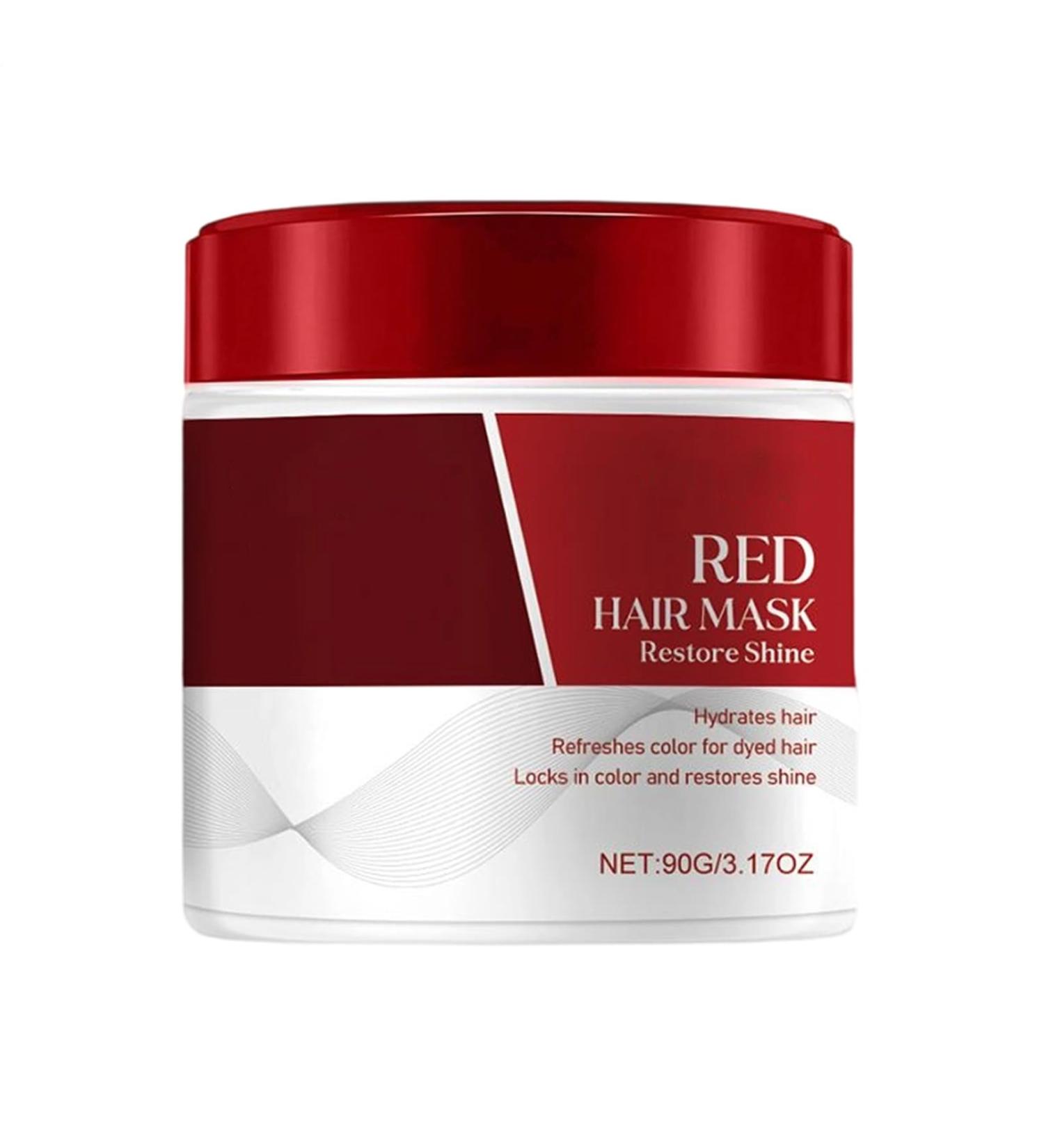  G n rique Red Hair Mask 90g Moisturizing Repairing Conditioner with Red Tint Repairs and Enhances Red Tones in Colored Hair Revives Color and Tone - Buy Online on GoSupps.com