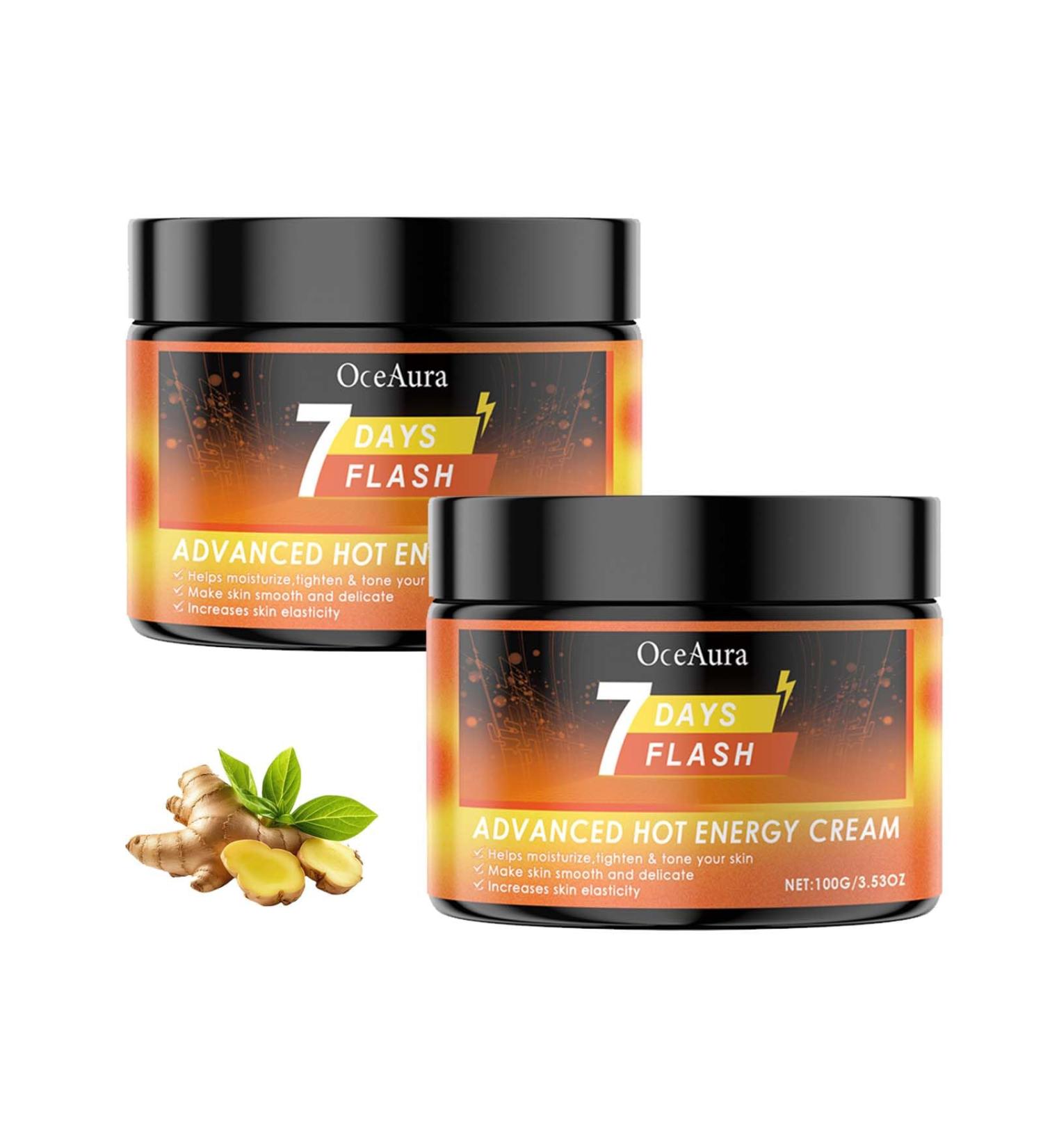 Gyonwt 2PCS Flash Cream Flash Cream Hot Sweat Cream Advanced Hot Sweat Cream Moisturiz Moisturize the skin - Buy Online on GoSupps.com