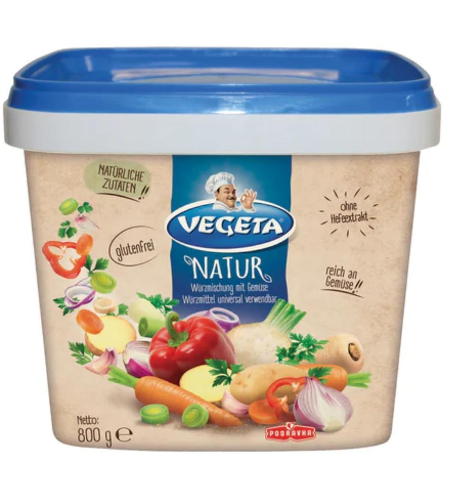 Pufai Podravka Vegeta Nature Vegetable Spice Box Universal Spice Mix with Vegetables 800 g - Buy Online on GoSupps.com