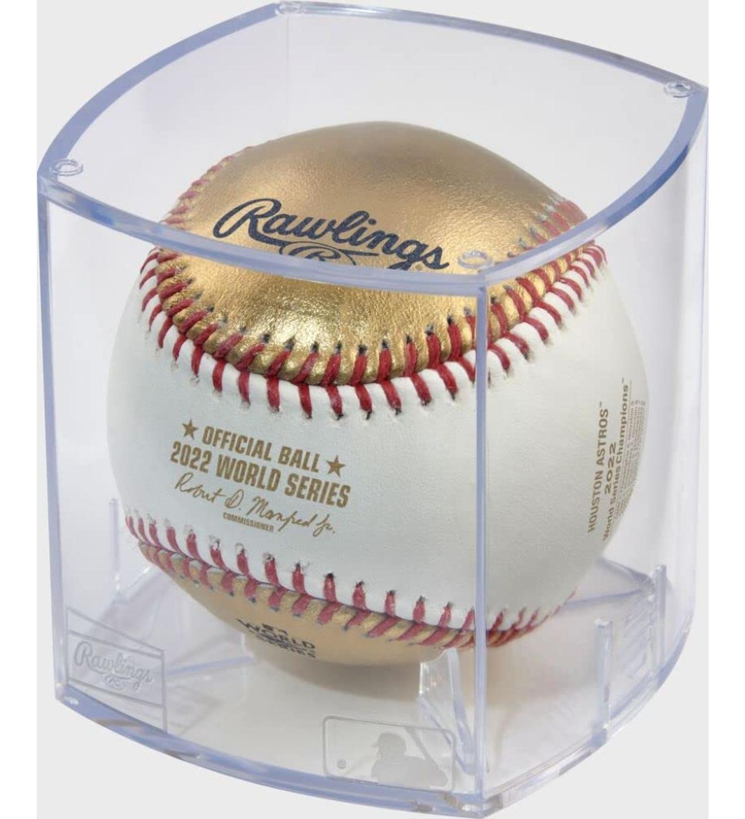 Rawlings Houston Astros World Series Champions 2022 Commemorative White Baseball - Buy Online on GoSupps.com