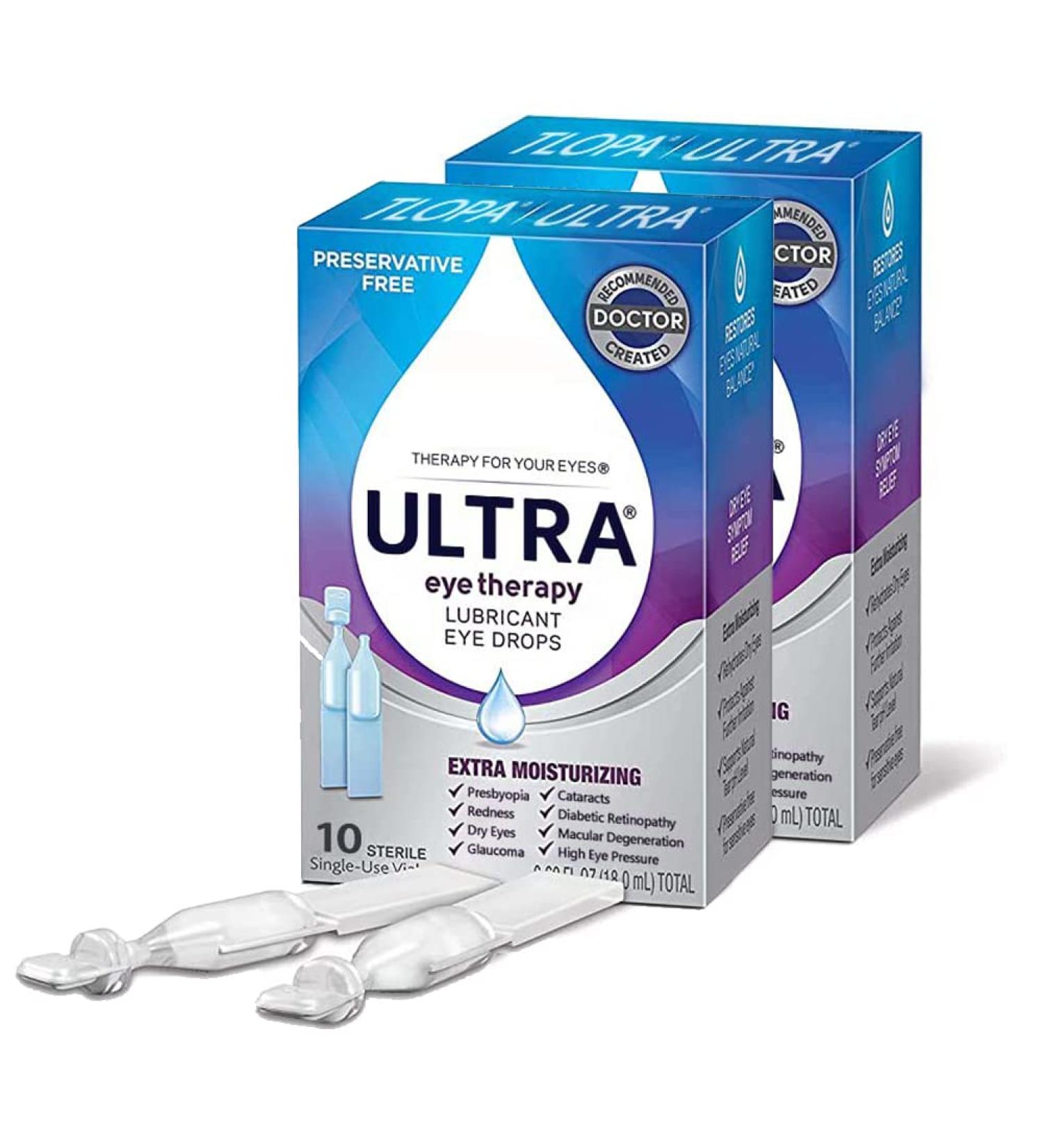 Hhkuize TLOPA Ultra Eye Therapy Drops - Buy 1, 2, or 3 Boxes | Tlopa Ultra Eye Drops - 20pcs per Box - Buy Online on GoSupps.com