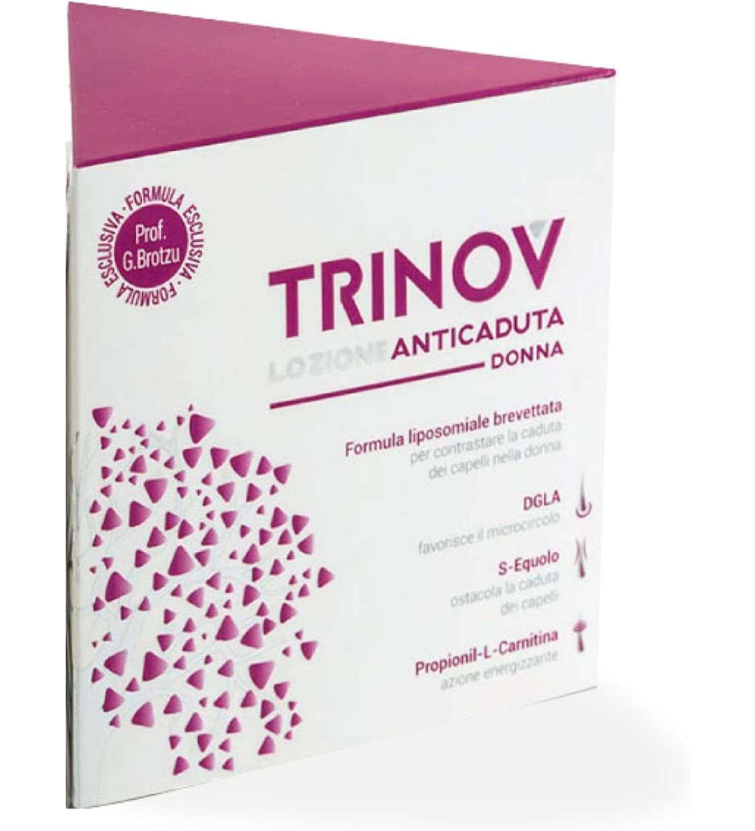 Trinov Anti-Fall Lotion for Women | Effective Hair Loss Treatment | Dermatologically Tested | 30 ml - 1 Pack - Buy Online on GoSupps.com