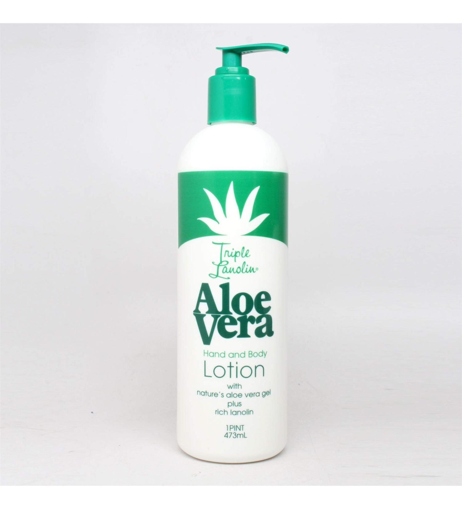 Vienna Beauty Triple Lanolin Aloe Vera Hand And Body Lotion 473 ml