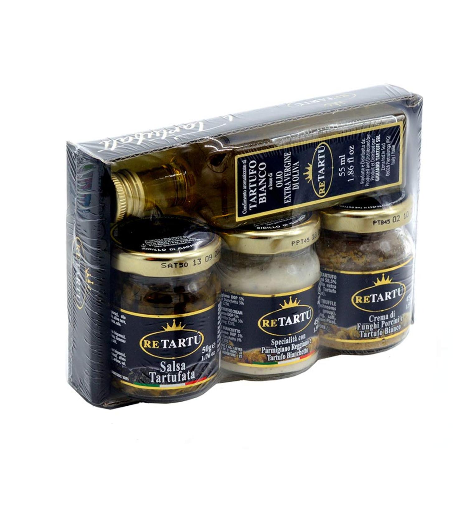 Set D gustation 4 d lices Italiennes la Truffe