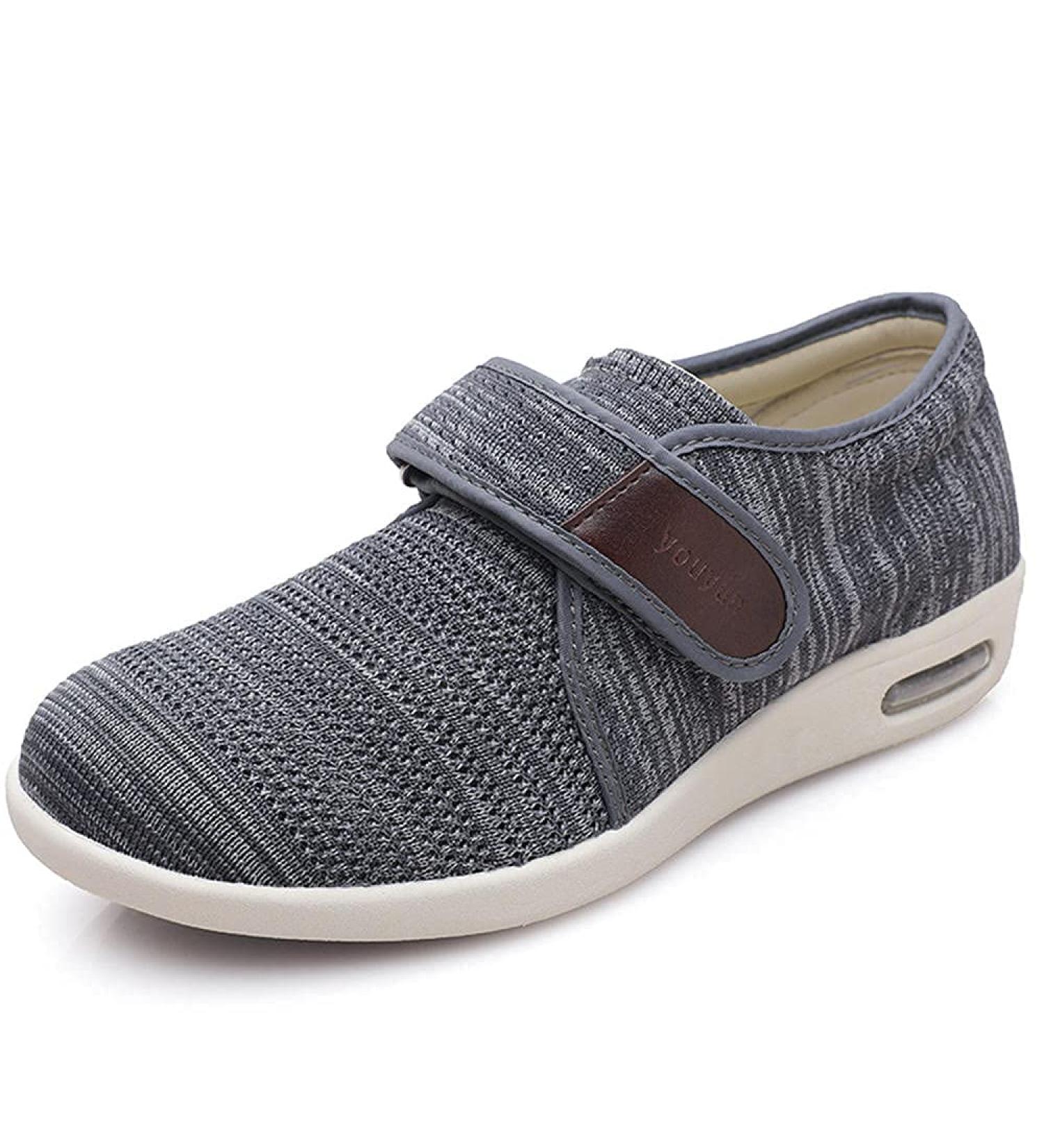 QDCZDQ Women's Diabetic Air Cushion Walking Shoes - Adjustable Lightweight Mesh Sneakers for Elderly Swollen Feet - Arthritis Recovery - Size 6 US - Buy Online on GoSupps.com