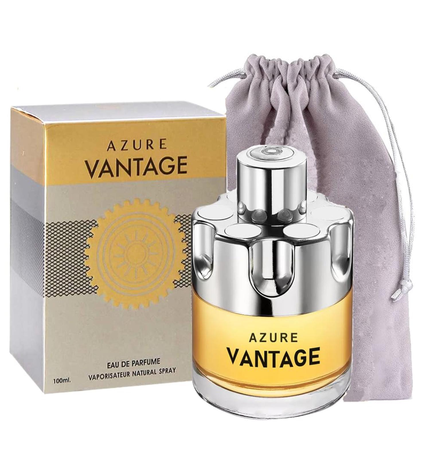 Azure Vantage Cologne for Men Masculine Scent Men's Perfume Daily Used Eau de Toilette 100ML Azure Vantage 3.4 Fl Oz (Pack of 1) - Buy Online on GoSupps.com