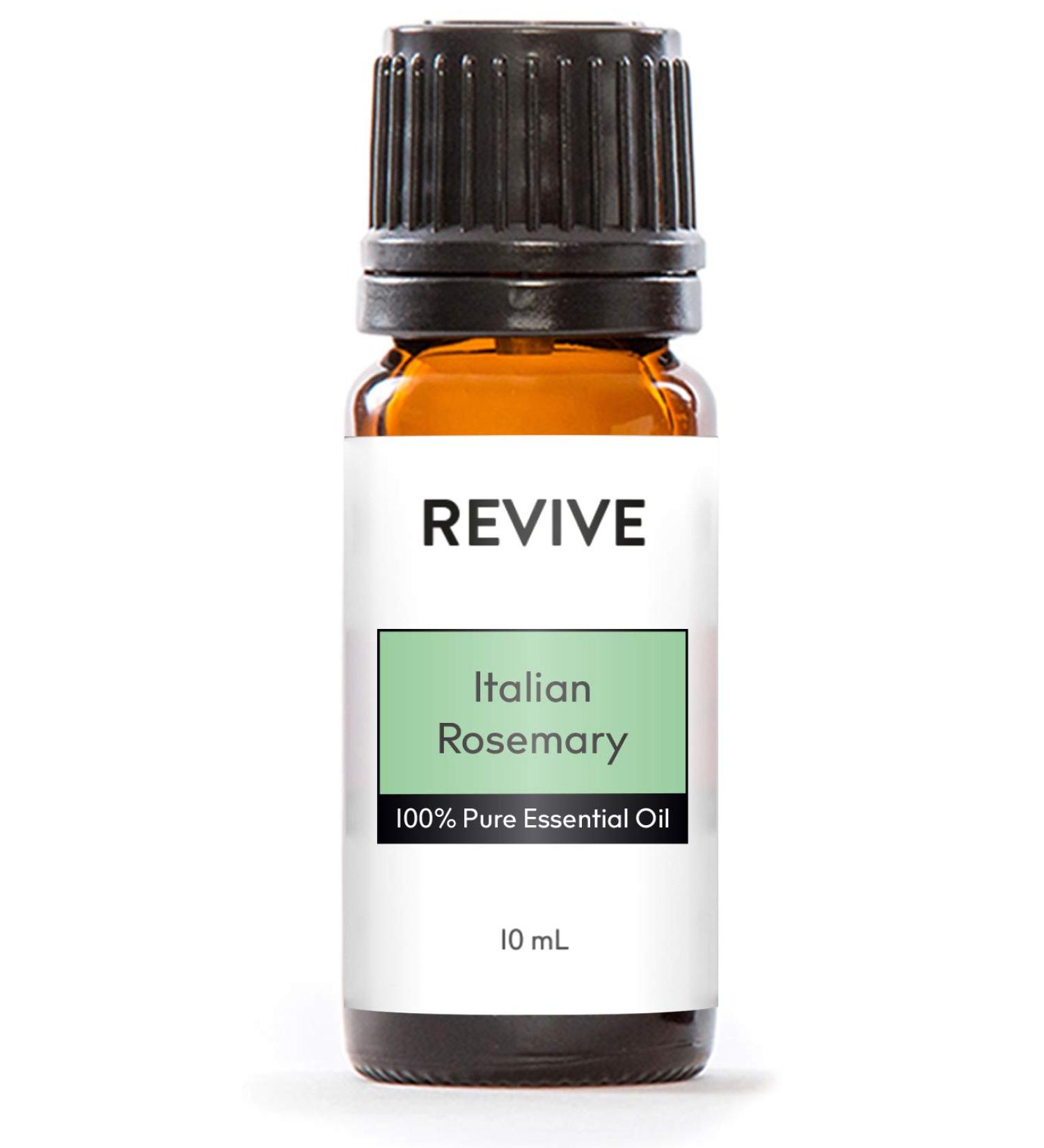 Italian Rosemary Essential Oil by Revive Essential Oils - 100% Pure Therapeutic Grade for Diffuser Humidifier Massage Aromatherapy Skin & Hair Care - Buy Online on GoSupps.com