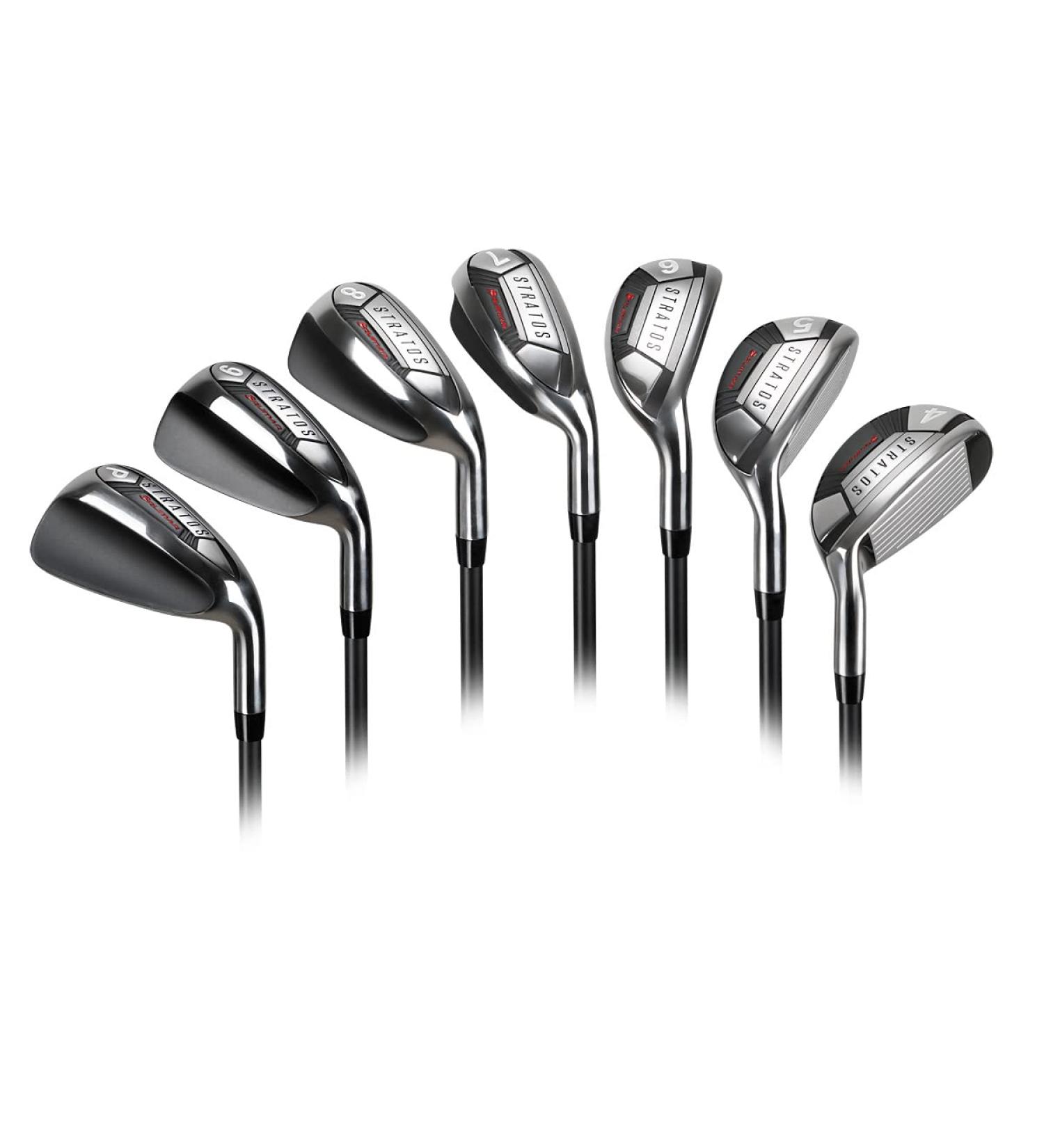 Orlimar Stratos Hybrid-Iron Golf Club Set - Graphite Senior Flex 4-PW - Buy Online on GoSupps.com