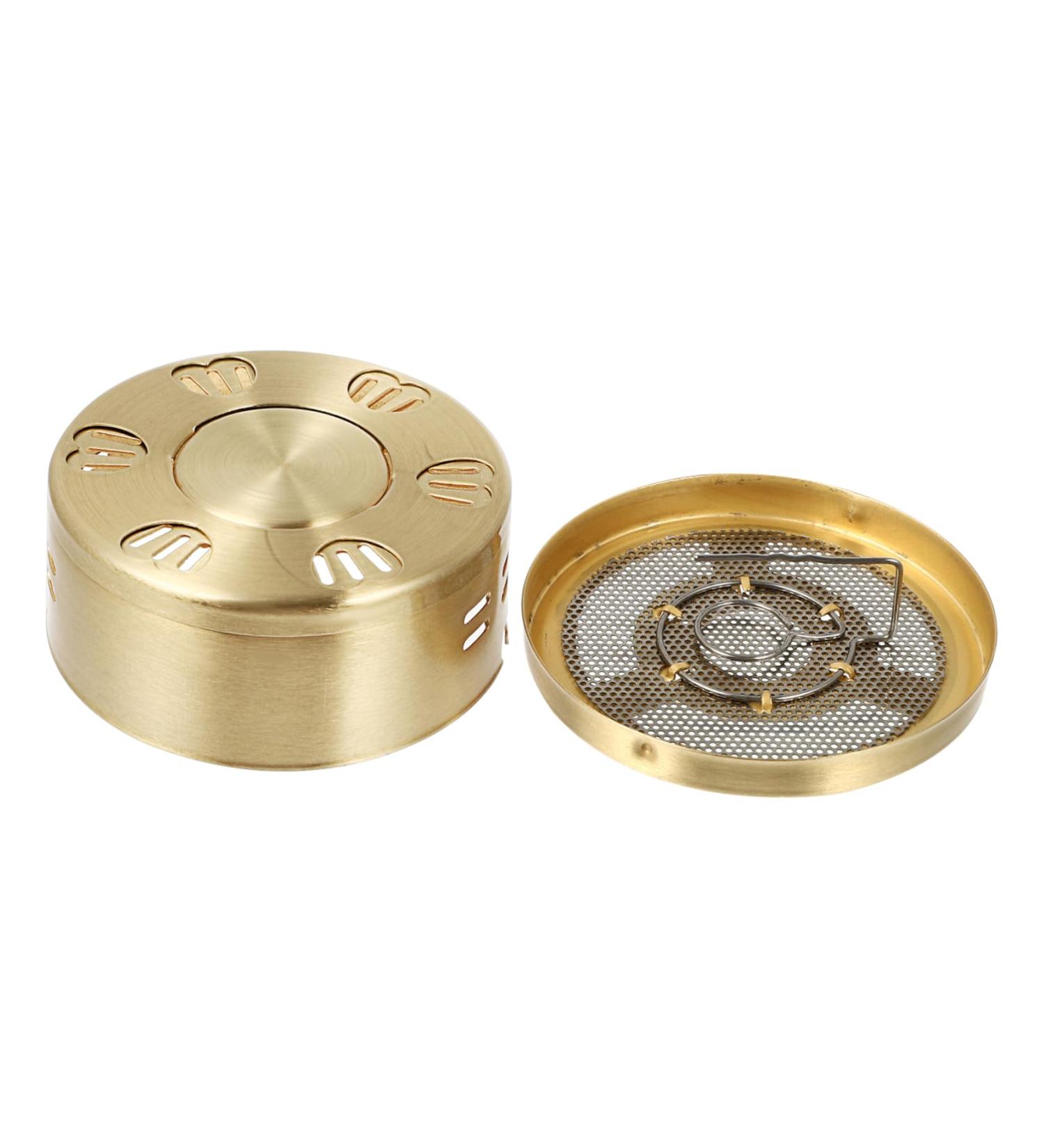 Buy Box Moxibustion Fragrance Warmer - Chinese Moxa Box & Copper Moxa Holder for Body Care | Incense & Moxa Bags Tool - Buy Online on GoSupps.com