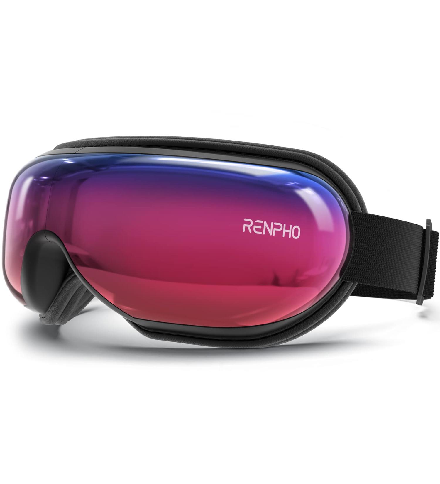 RENPHO Eyeris 1 - Eye Massager with Heat | Bluetooth Music | Heated Eye Mask for Migraines | Eye Care Massager | Men's Birthday Gift - Gradient Purple - Buy Online on GoSupps.com