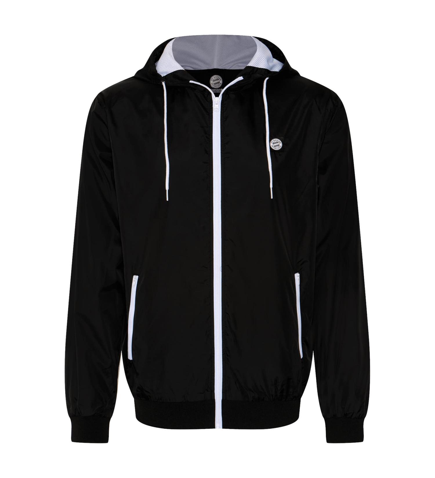 FC Bayern Munich Windbreaker Jacket | Classic Men's Wind Jacket | Black L - Buy Now! - Buy Online on GoSupps.com