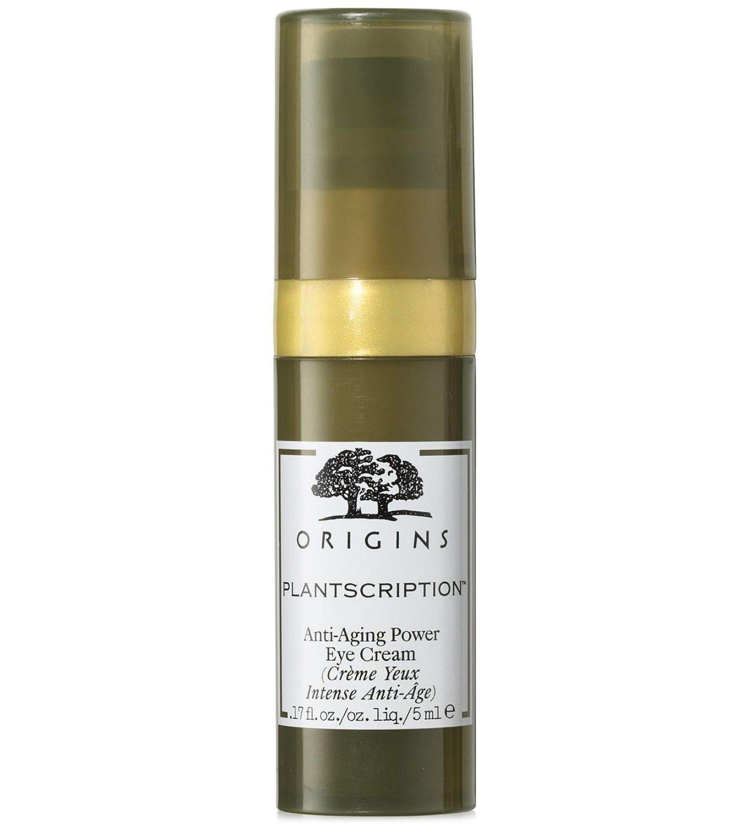 Origins Plantscription Anti-aging Power Eye Cream .17 Fl Oz / 5 Ml NEW (Packaging May Vary)