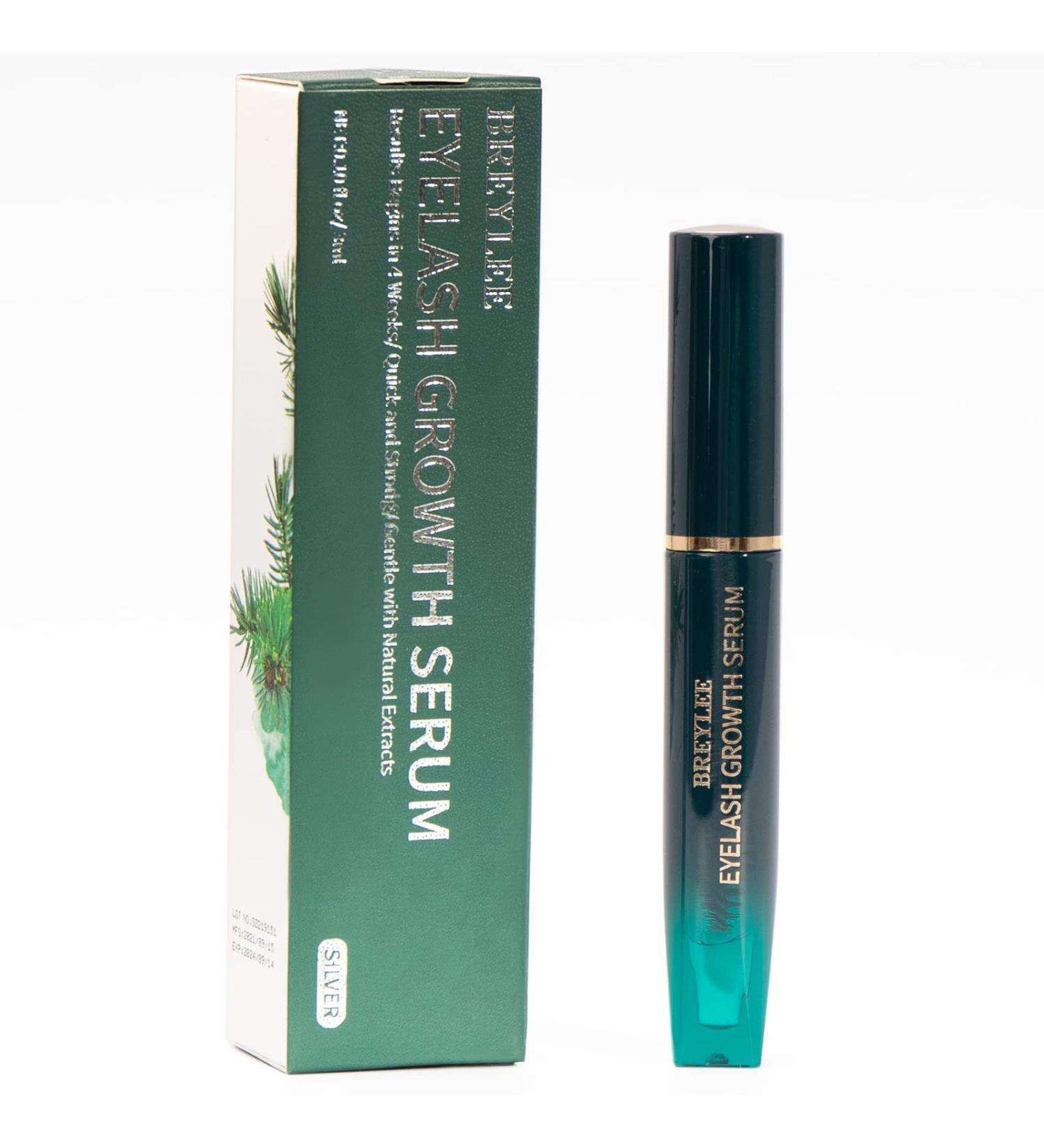 BREYLEE Eyelash Growth Serum Gold - Vegan & Cruelty-Free | Fuller & Longer Lashes for Natural or Extensions, Brows | 3ML/0.1 Fl. Oz - Buy Online on GoSupps.com