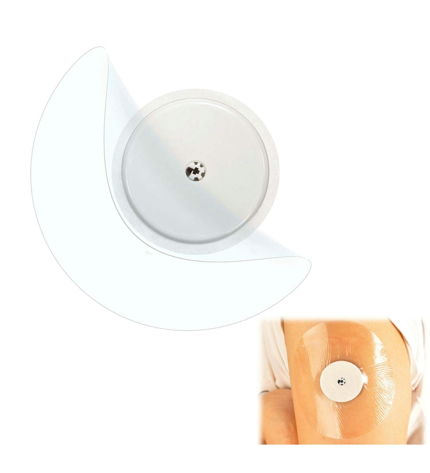 30-Pack Waterproof Adhesive Patches for Freestyle Libre, Enlite, Medtronic Guardian Sensor - Clear Protection Stickers - Buy Online on GoSupps.com