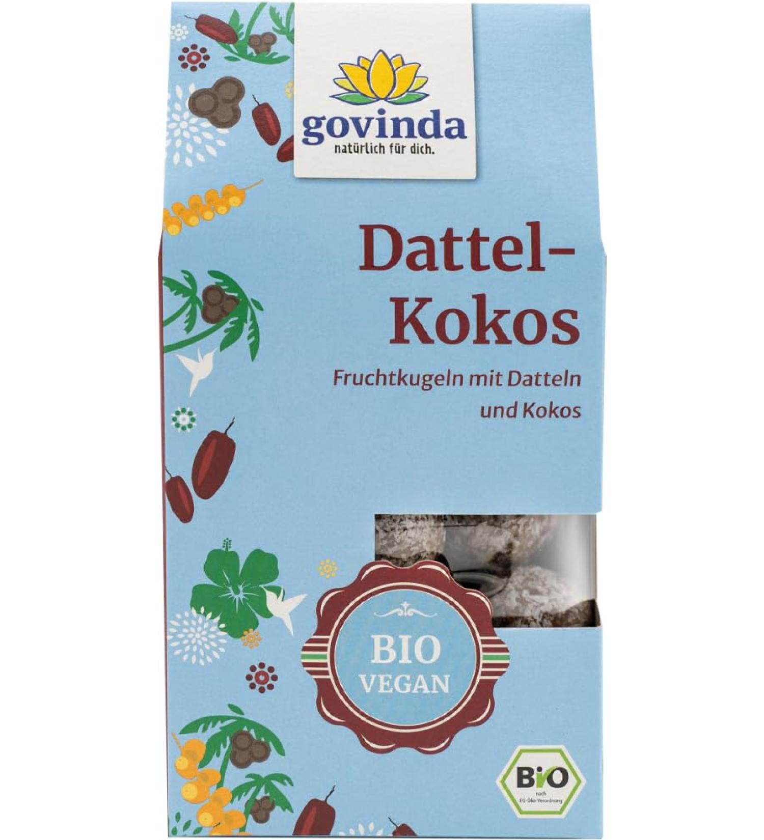 Govinda Govinda Organic Coconut Balls (2 x 120 g)