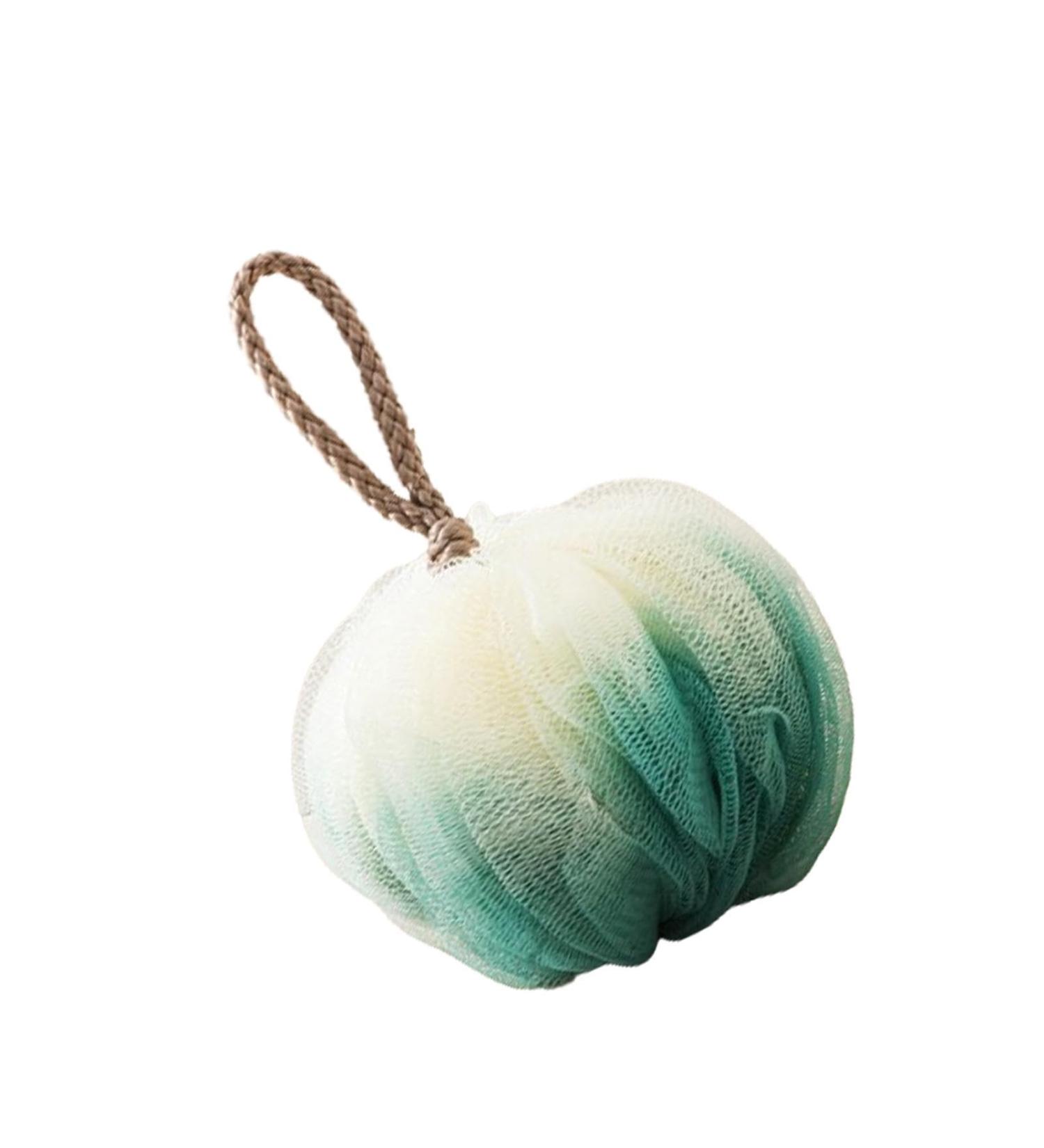 Large Loofahs for Shower Exfoliation Bath Sponge Super Soft Exfoliation Bath Sponge Dual-Use Foaming Bath Ball for Travel Home Hotel Green - Buy Online on GoSupps.com