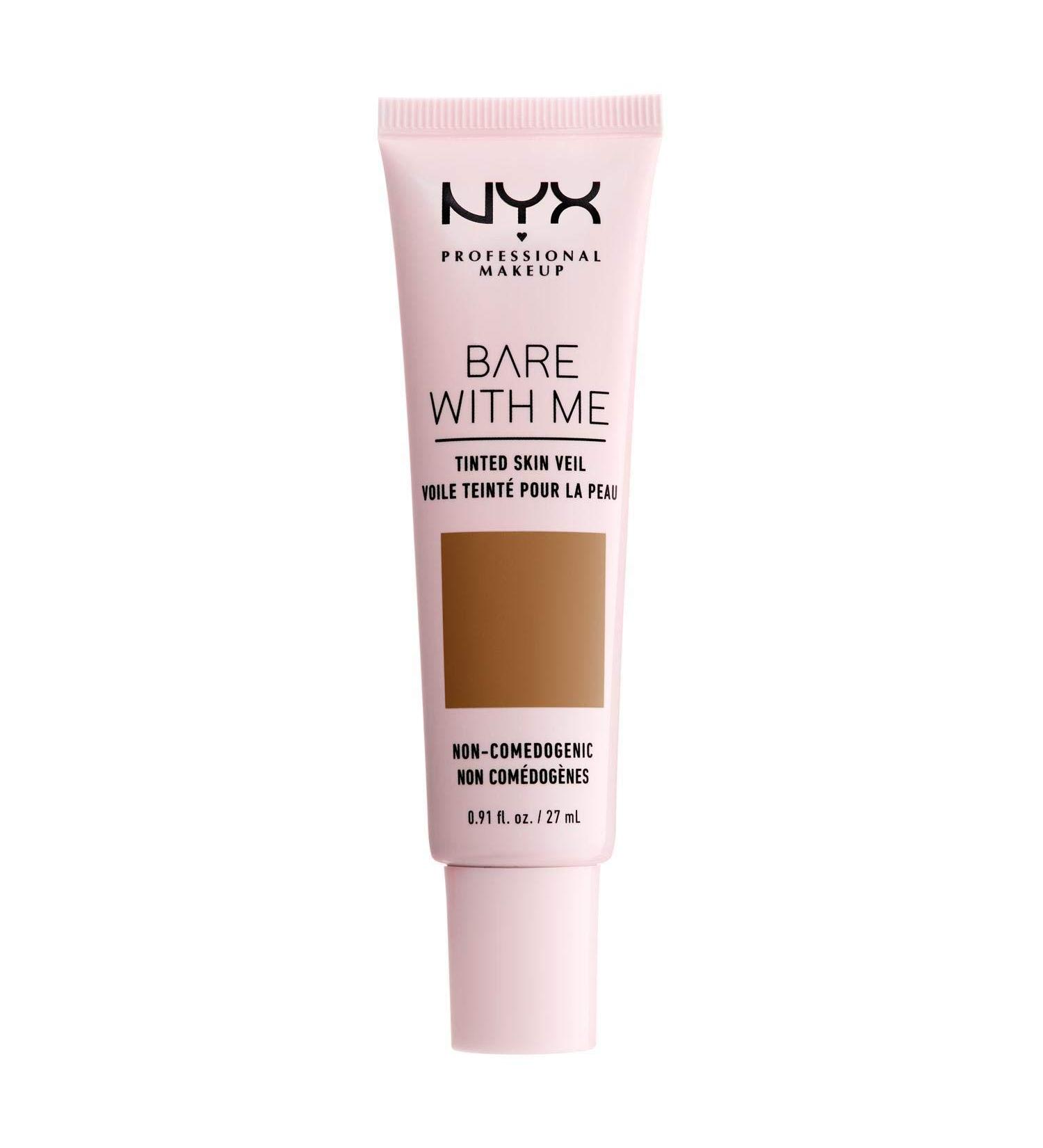 NYX Professional Makeup Cr me Teint e Bare With Me BB Cr me Extraits de Concombres et Aloe Vera Hydratants Inspir e des Soins de la Peau Couvrance L g re Teinte : Cinnamon Mahogany - Buy Online on GoSupps.com