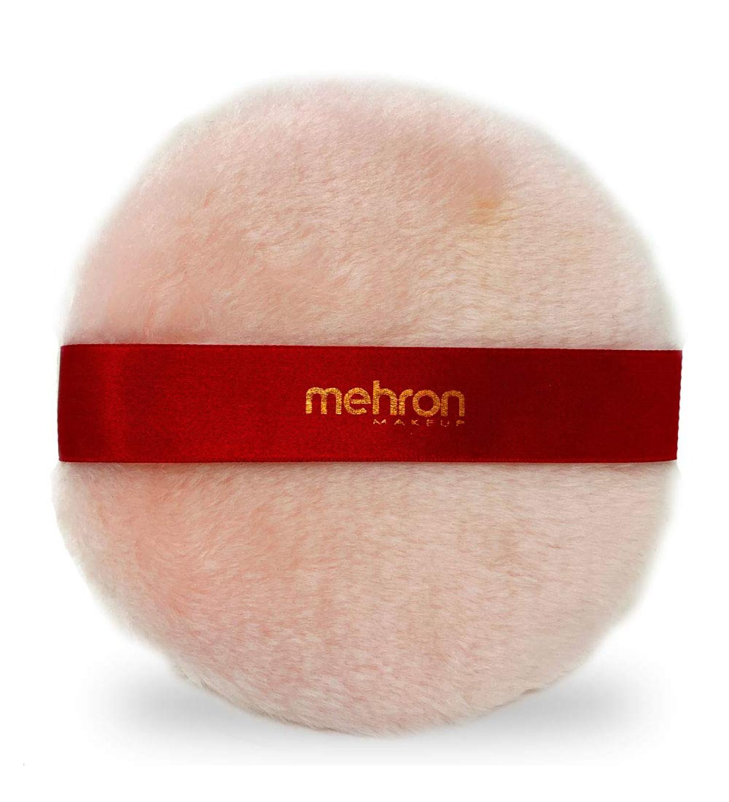Mehron Makeup Round Professional Makeup Powder Puff 3.50"