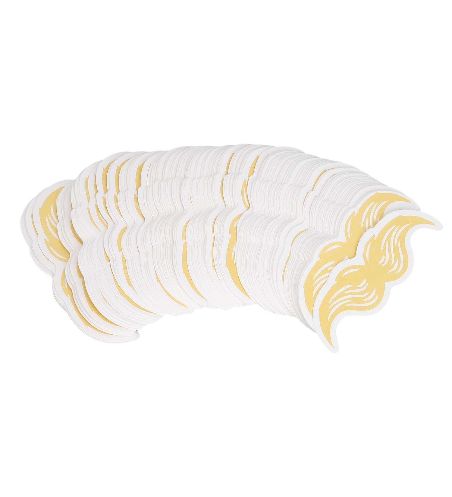 Sonew 100-Part Disposable Perfume Test Strip Set - Sweet Mustache-Shaped Sniff Test Paper for Essential Oils & Aromatherapy - Buy Online on GoSupps.com