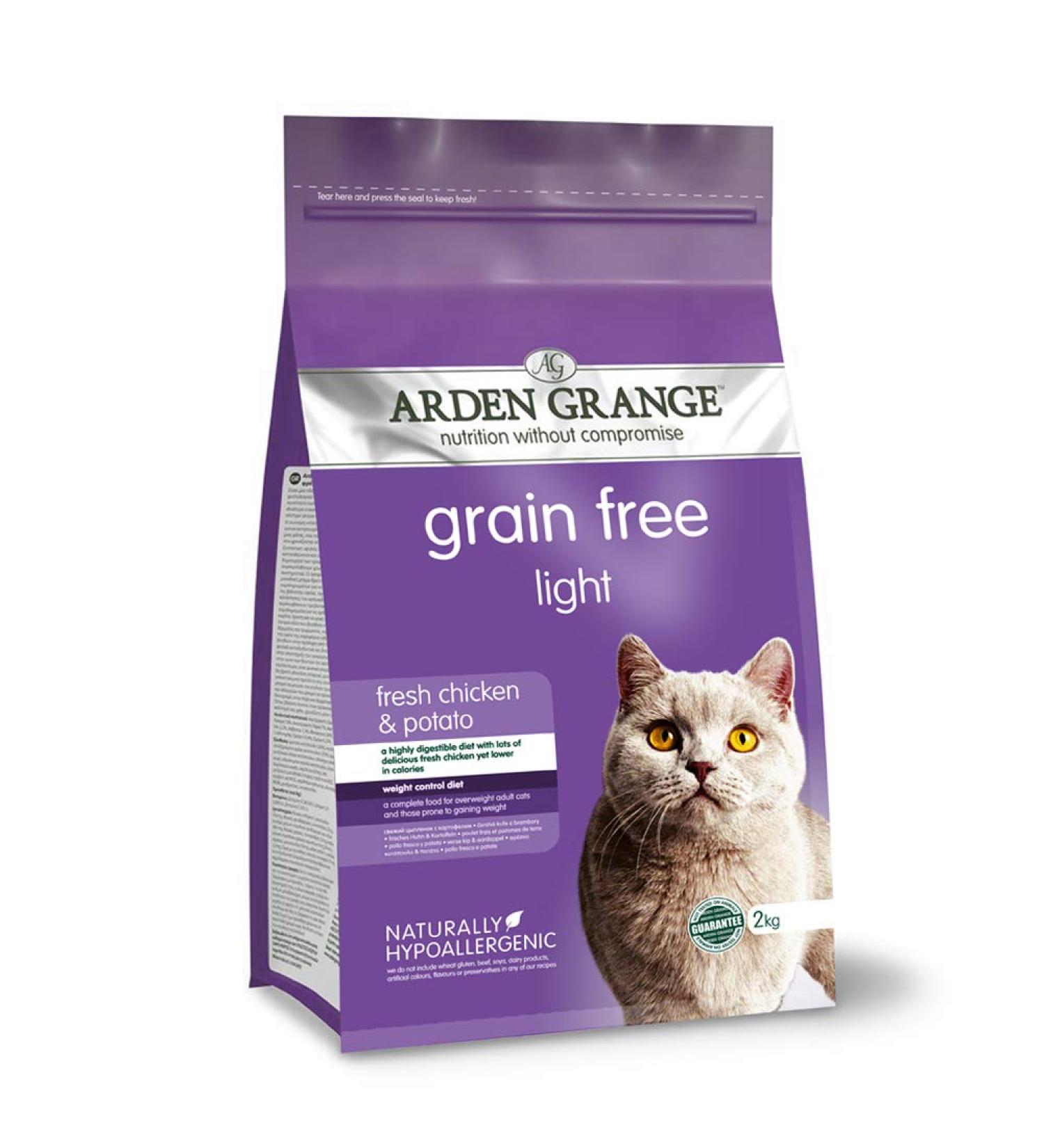 Arden Grange Adult Dry Cat Food Light Chicken 2 Kg 2 kg (Pack of 1) Single - Buy Online on GoSupps.com