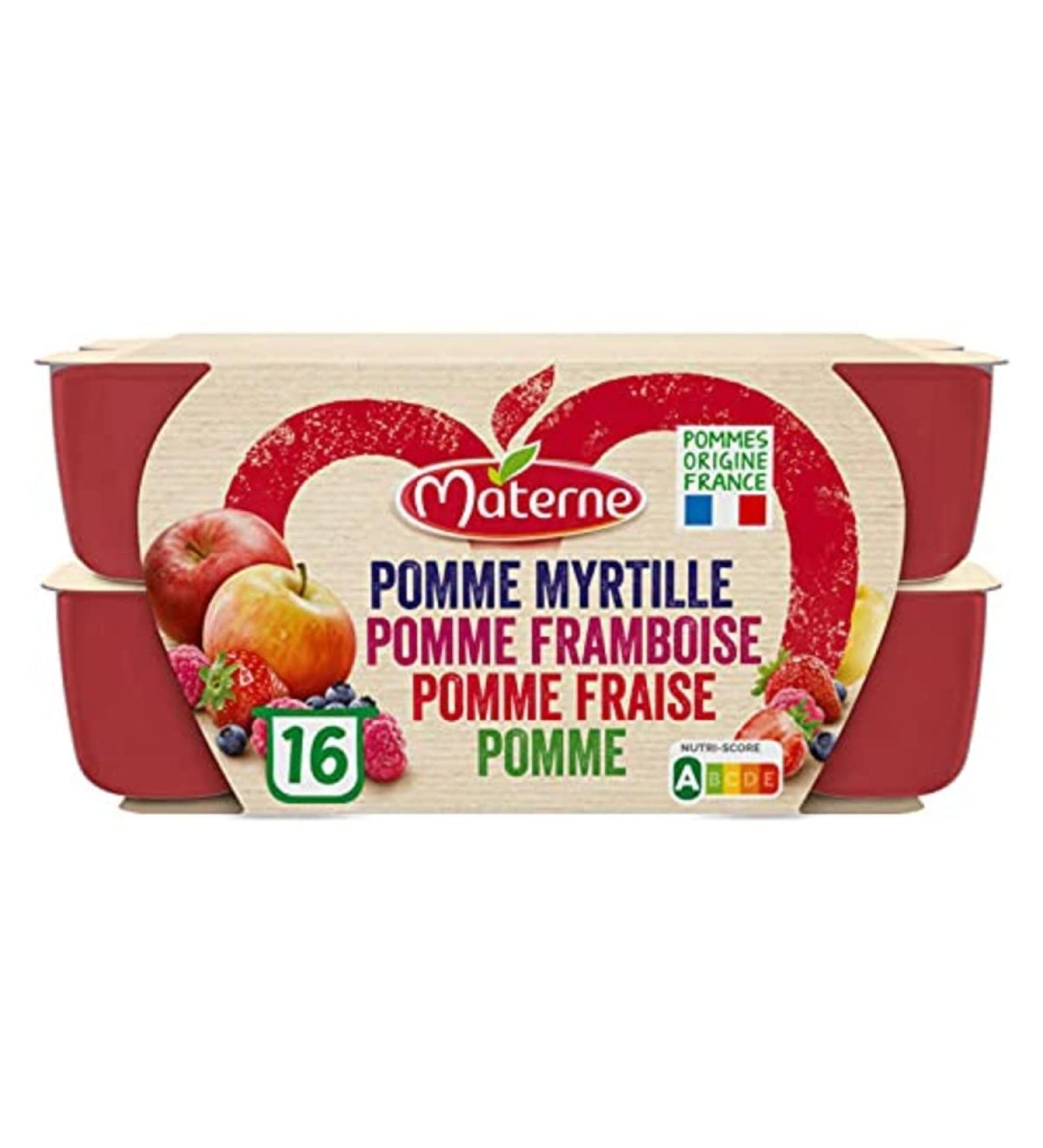 Materne 4-flavor panache compotes