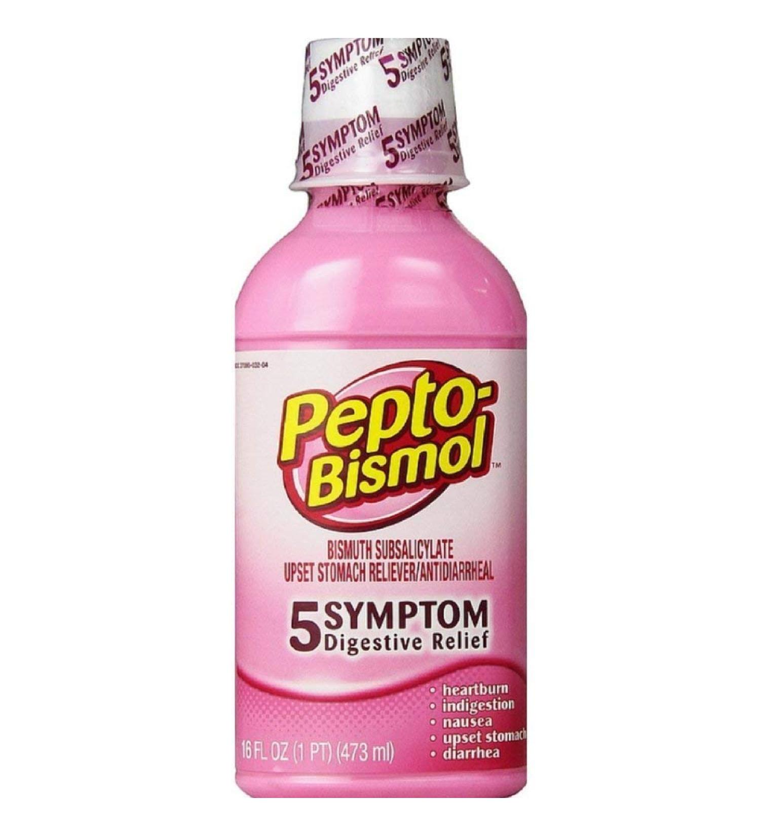 Pepto-Bismol Original Liquid 16 oz (Pack of 4)