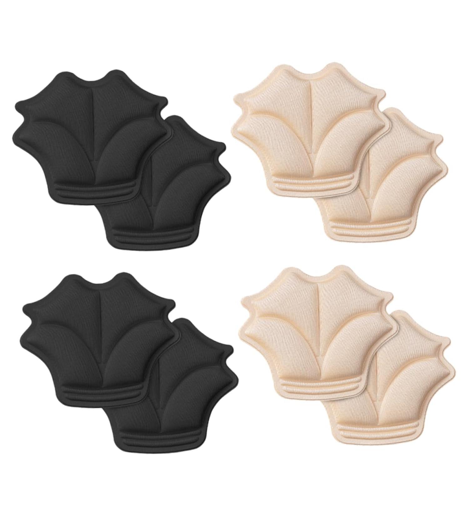 Buy NOLITOY 16 Pairs Anti-Drop Half Size Mat Heel Protectors | Women's Sneaker Foot Accessories | Sponge & Elastic Adhesive Pads for Sports Shoes - Buy Online on GoSupps.com