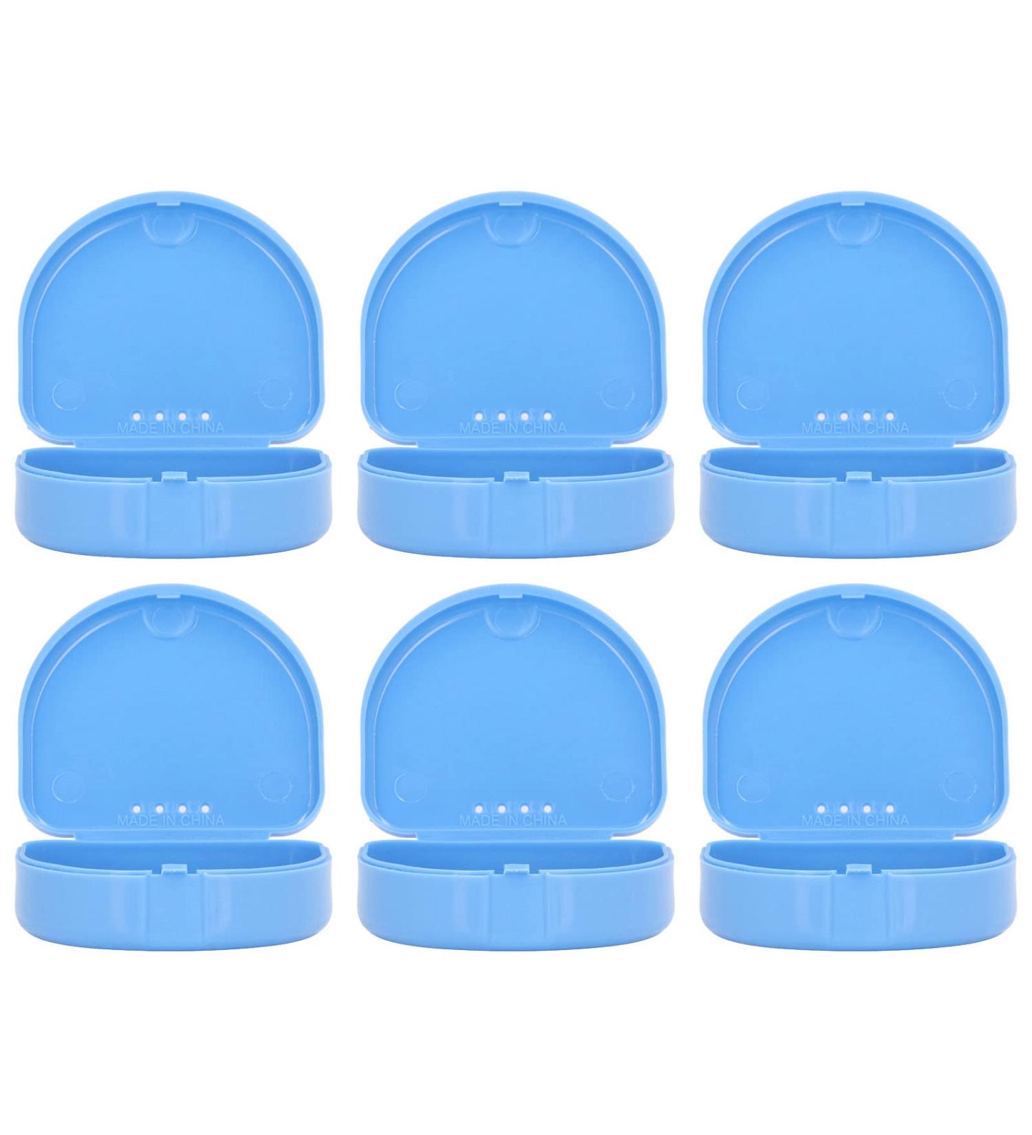 Haofy Tooth Cattle Case - 12-Part Retainer Container | Compact Dental Orthodontic Storage for Teeth & Prosthesis - Buy Online on GoSupps.com