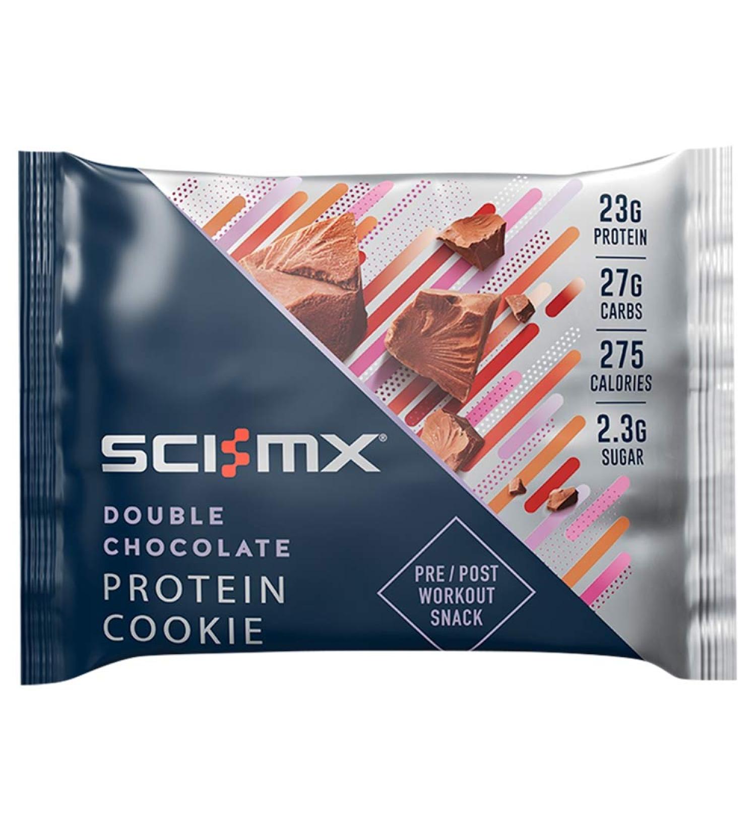 Sci Mx Double Chocolate Chip Protein Cookie 75 g
