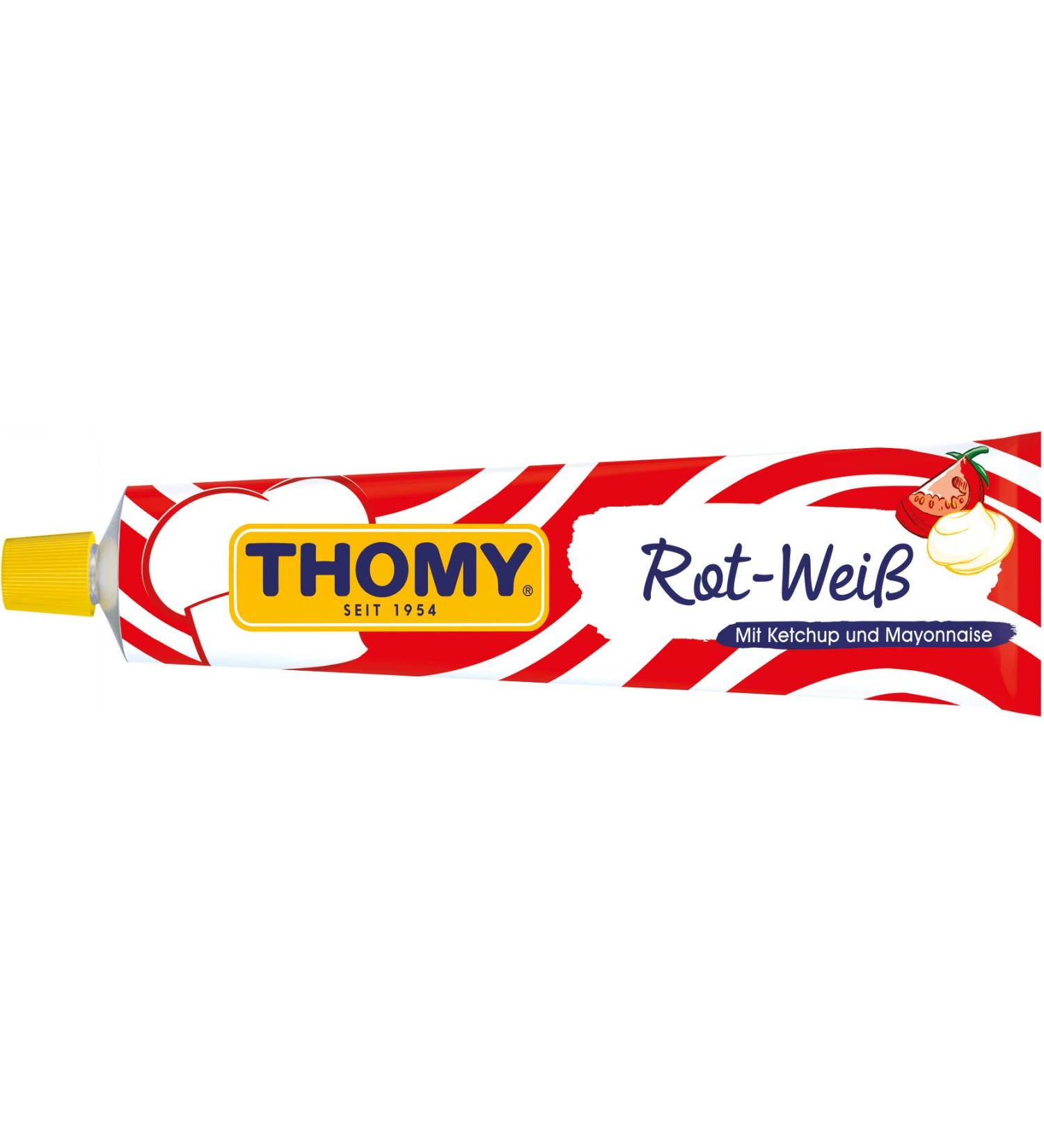 Buy THOMY Red-White Ketchup and Mayonnaise 200ml International Shipping Available - Buy Online on GoSupps.com