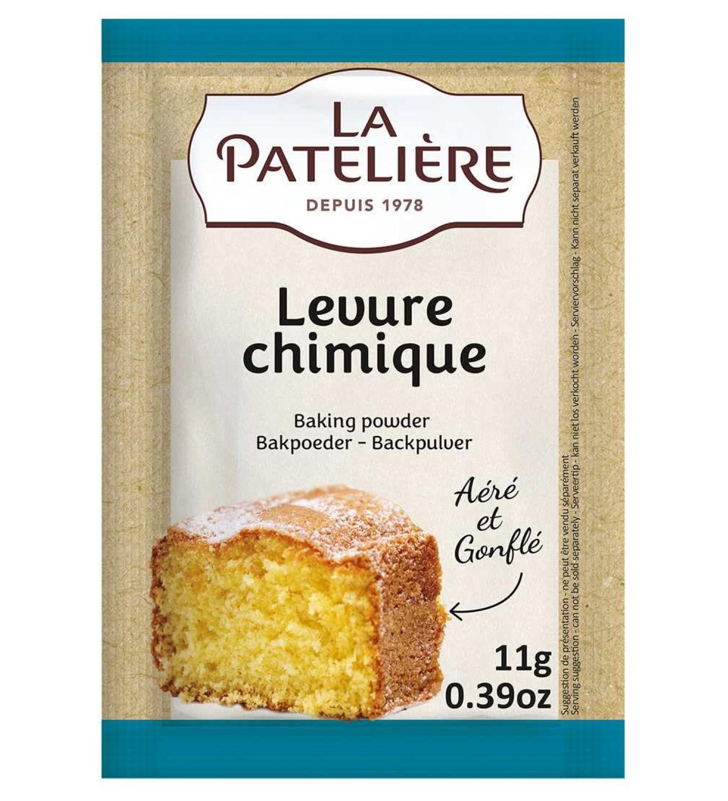 LA PATELIERE Baking Powder 6 Sachets 66g