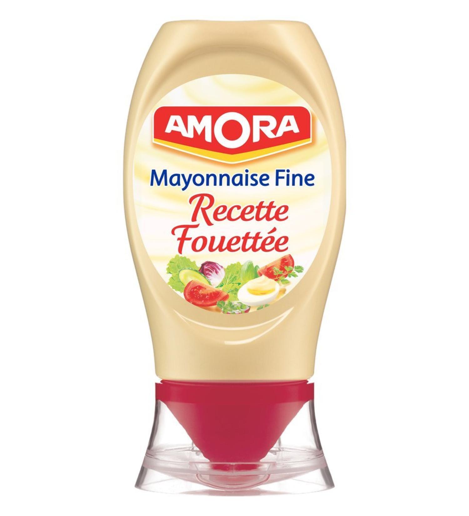 Amora Mayonnaise Recette Fouettee Flacon Souple 230 g - Buy Online on GoSupps.com
