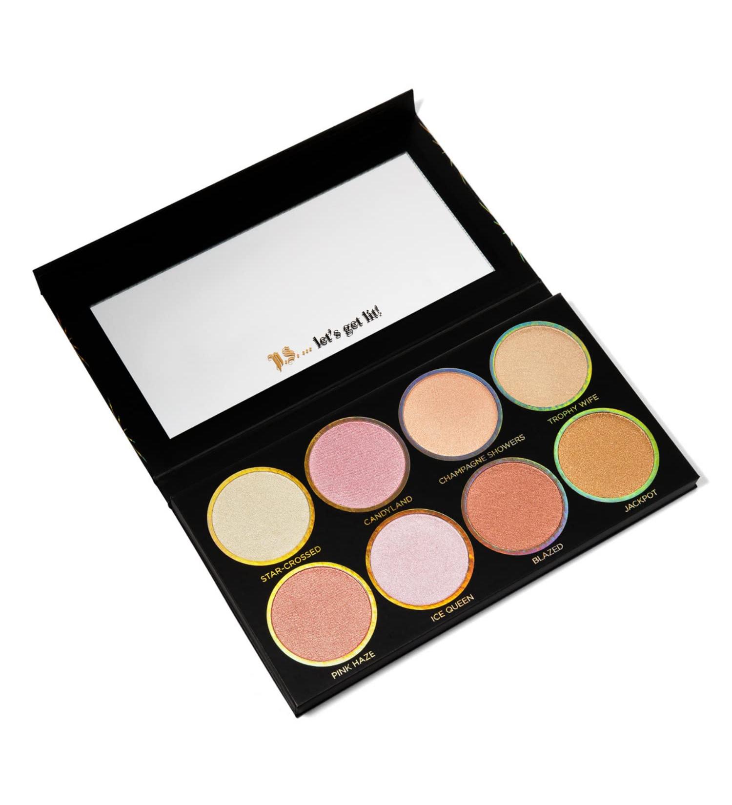 Private Society Cosmetics Glow Getter Highlighter Palette - Luxury Primer-Infused Glam Makeup - Buy Online on GoSupps.com