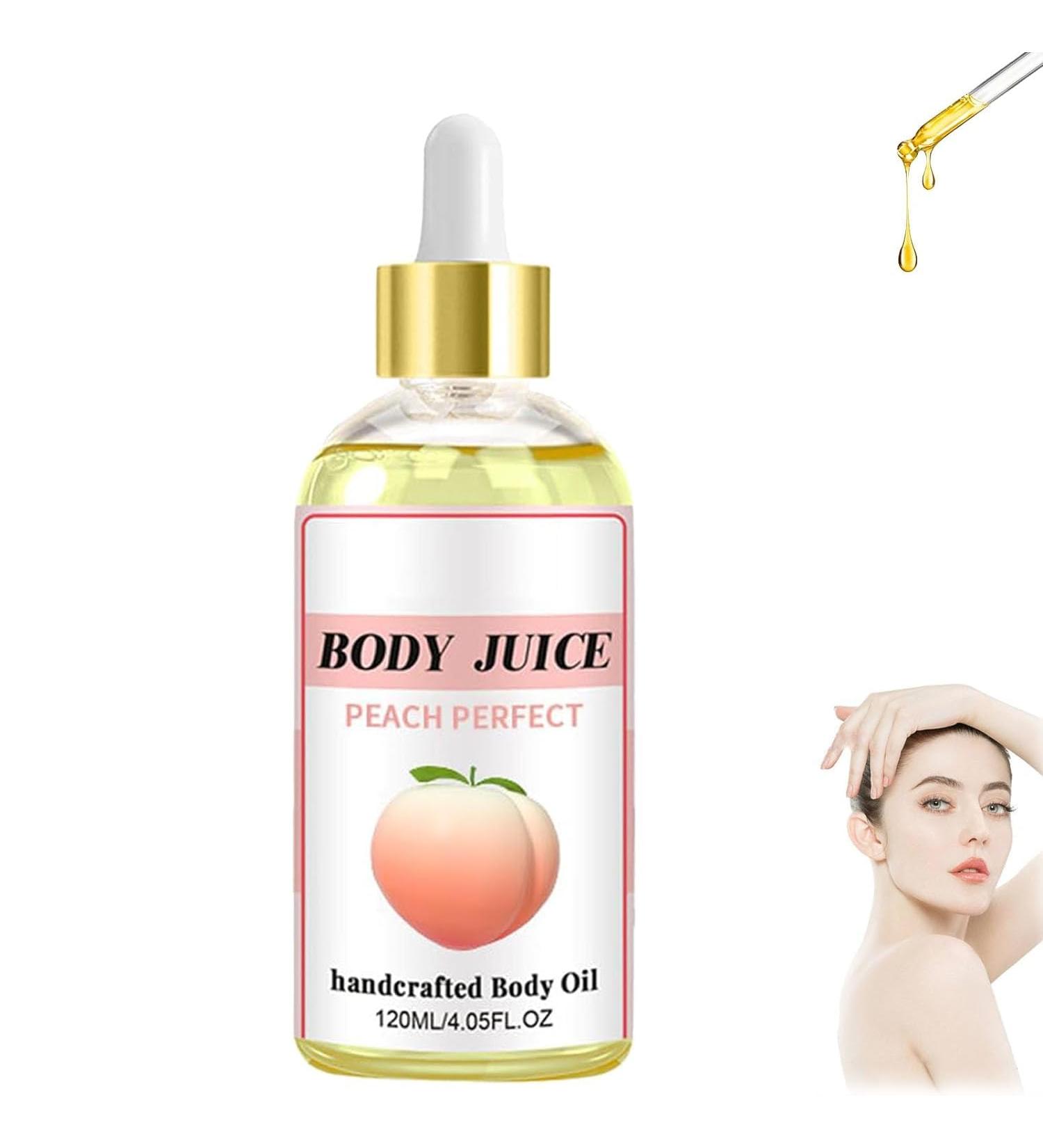 Body Juice Oil Body Juice Strawberry Shortcake Body Juice Oil Cinnamon Bun Handmade Body Oil Body Juice Oil Peach for All Skin Types - Buy Online on GoSupps.com