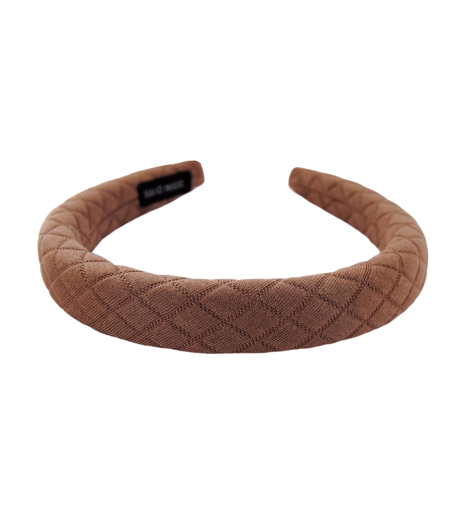 axy Headband with Fabric Padded Beautifully Elegant Headband Women's Headband Hair Accessories HRK12 (Brown) - Buy Online on GoSupps.com