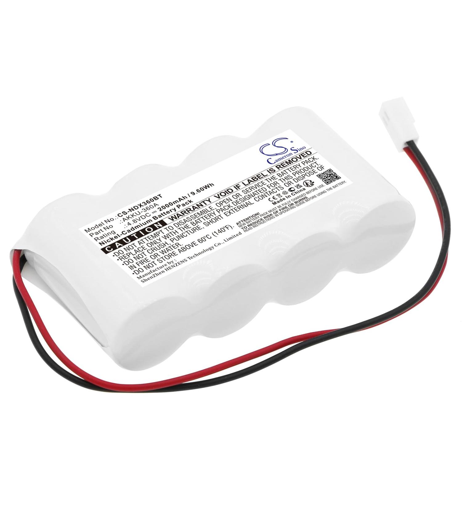 Battery Replacement for Indexa OS360A 9000ASD 32094 OS365A - High-Quality AKKU-360A for International Shipping - Buy Online on GoSupps.com
