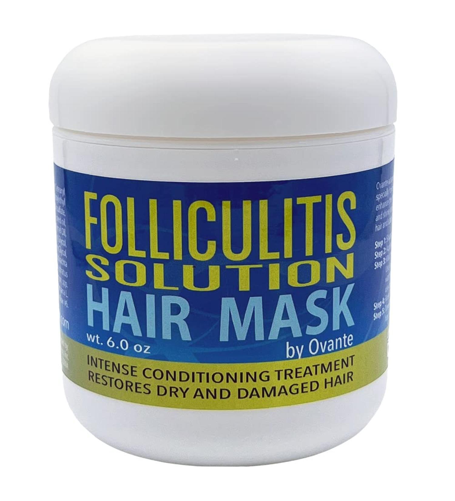 OVANTE Folliculitis Solution Hair and Scalp Repair Mask for Scalp Folliculit | Extra Strength - 6.0 oz