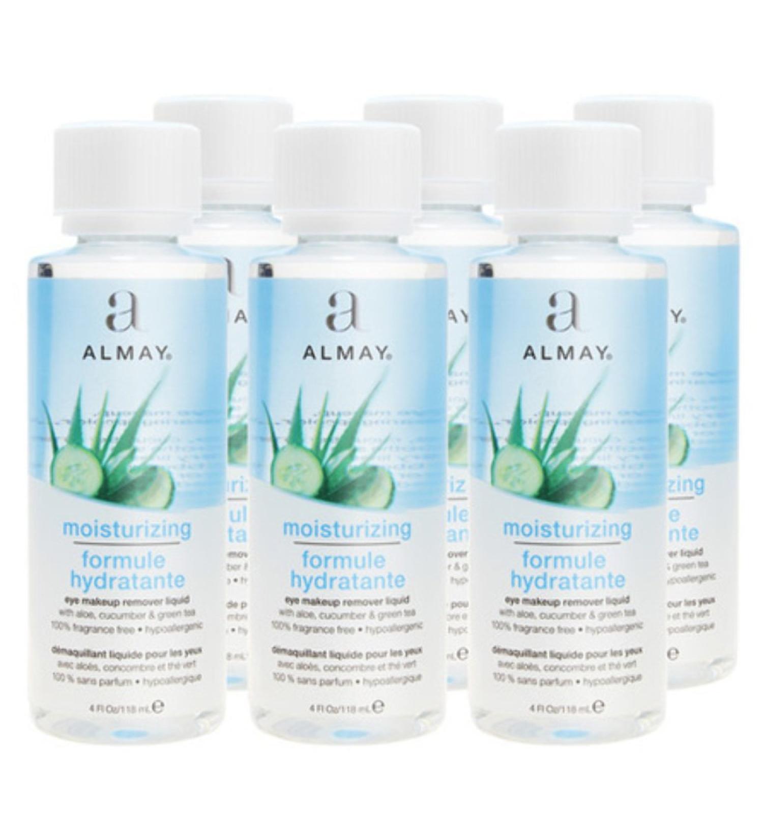 Almay Moisturizing Eye Makeup Remover Liquid 4 Fluid Ounce