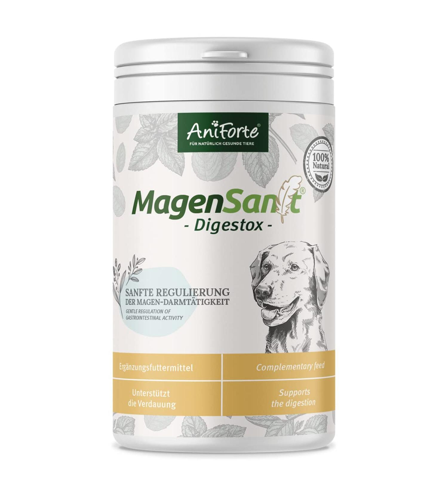 Aniforte Gastrointestinal Powder for Dogs 500g | Natural Digestive Support & Stomach Protection with Bentonite & Herbs - Buy Online on GoSupps.com