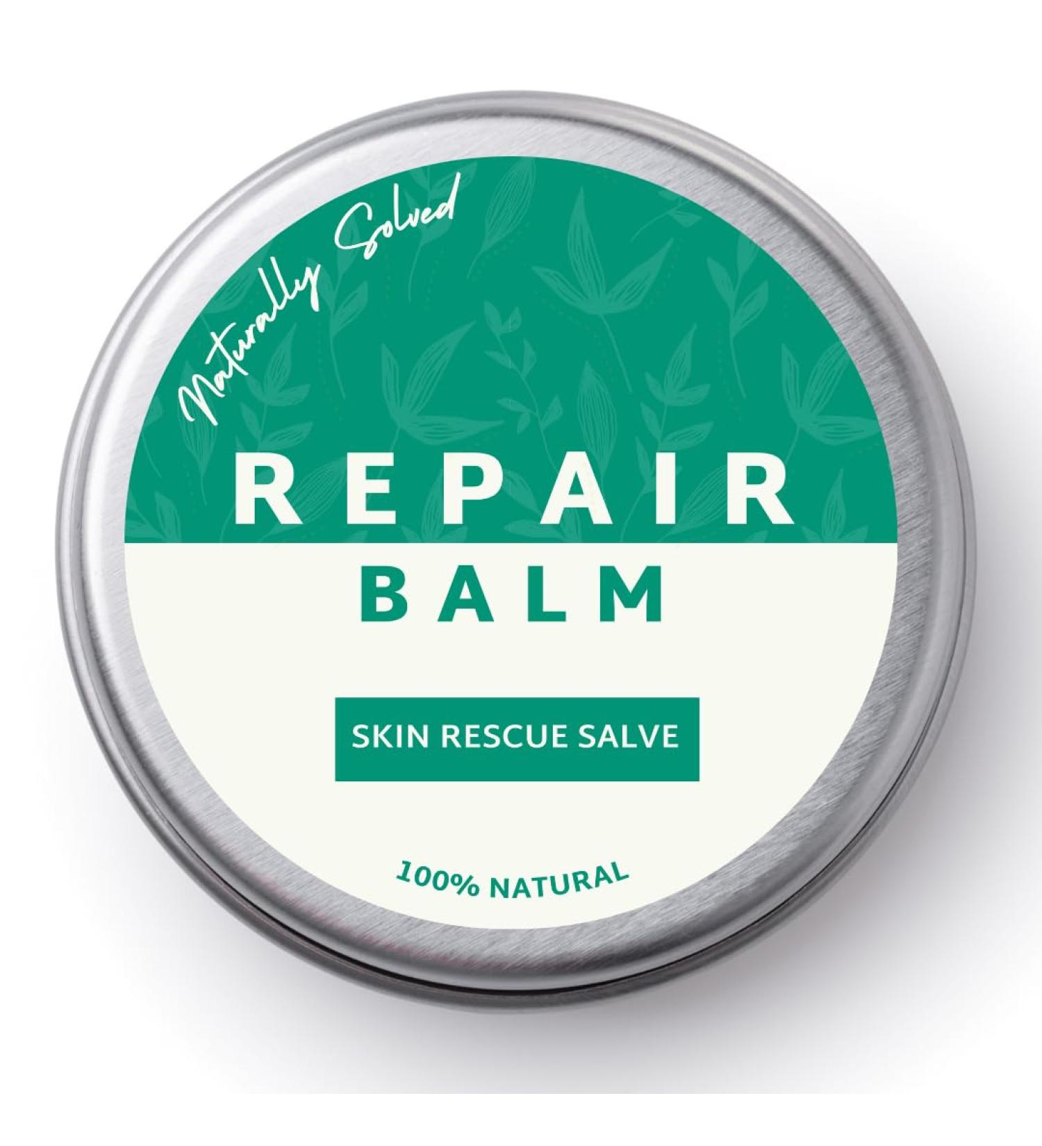 Naturally Solved Skin Repair Balm 50 ml. Soothing moisturising relief for very dry skin eczema and dermatitis - Buy Online on GoSupps.com