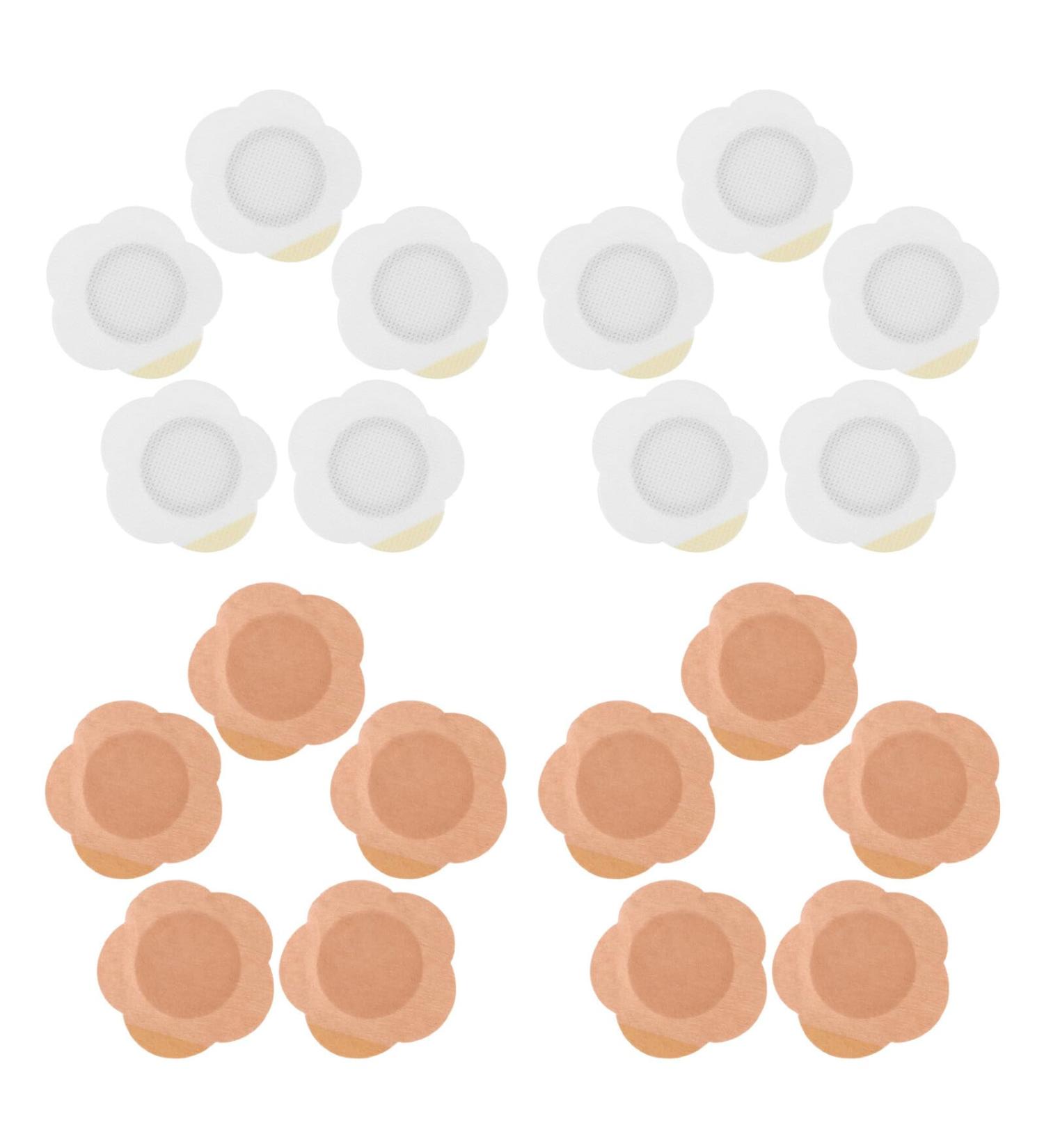 Veemoon 40 Patchs L'Huile De Adh sifs Pour Les Pieds Bandages Anti-Fuites Pour Le Ventre Et Les Pieds - Buy Online on GoSupps.com