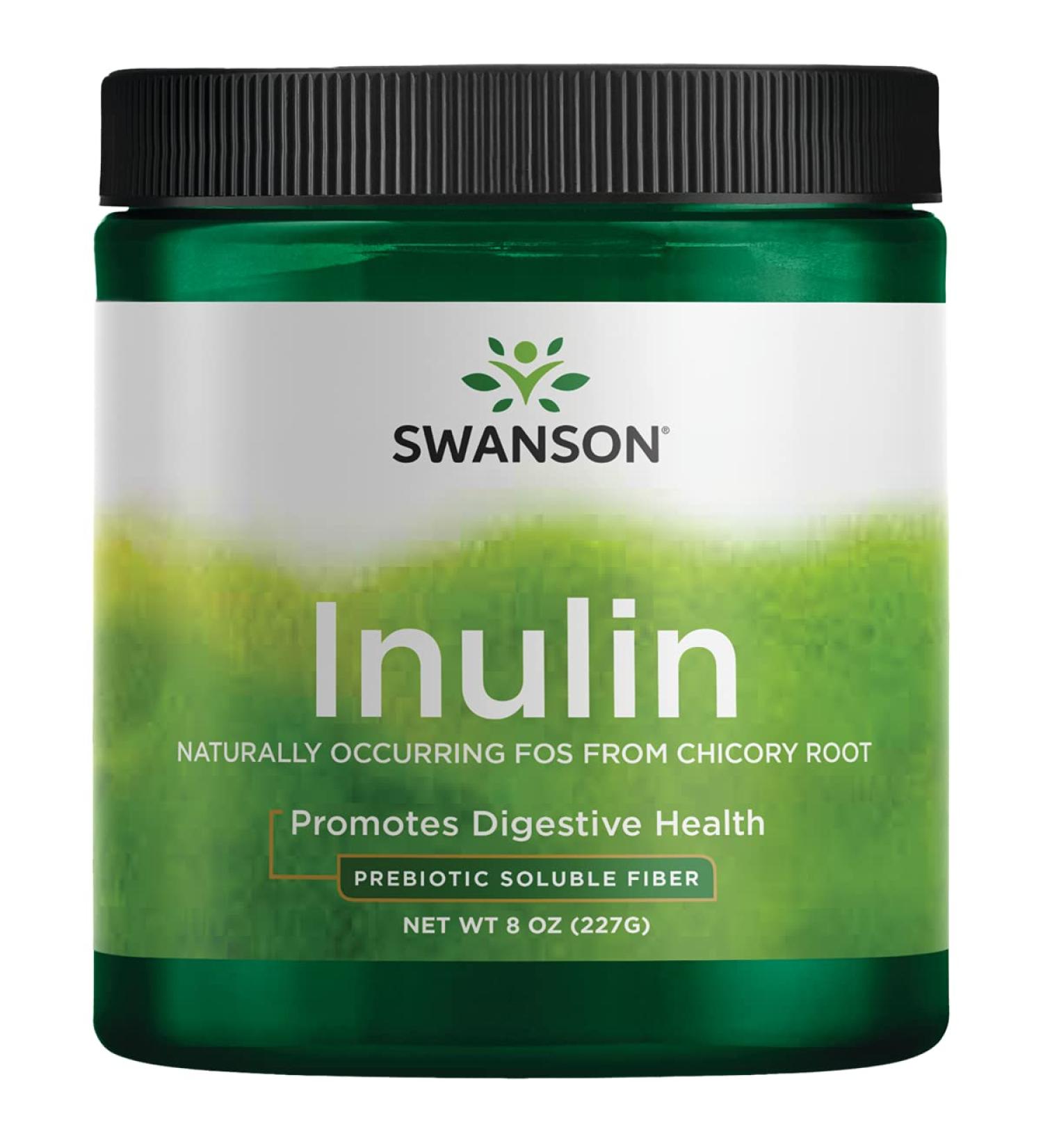 Swanson Inulin Powder 8 oz (227g) - Dietary Fiber Supplement - Buy Online on GoSupps.com