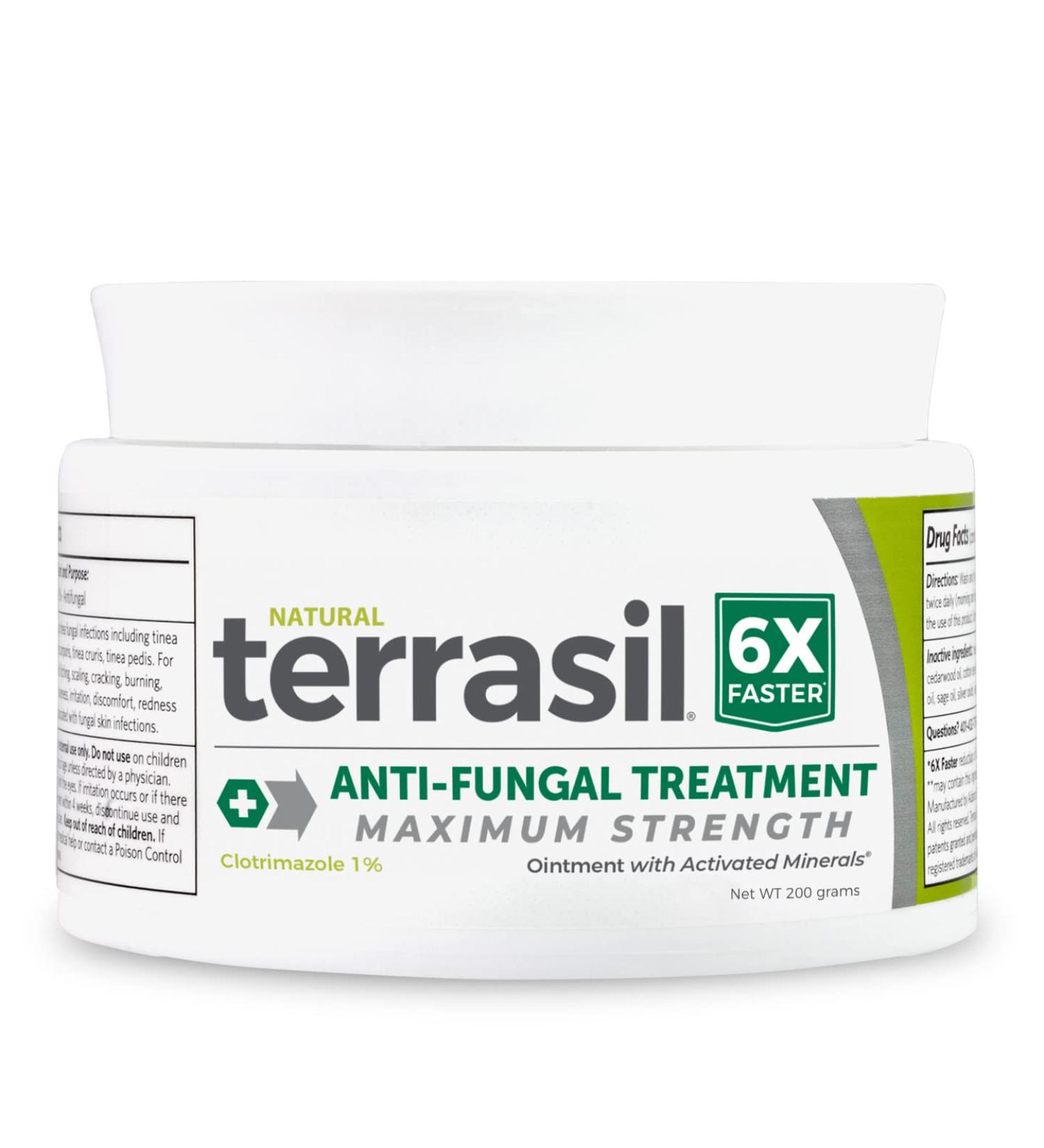 Terrasil Antifungal Treatment Max 200gm - Fast-Acting Natural Ointment for Fungal Infections - Buy Online on GoSupps.com